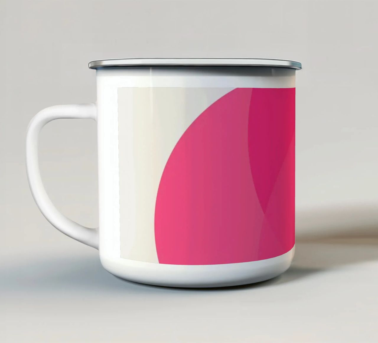 Sfere tazza in smalto da Rose Beck Art