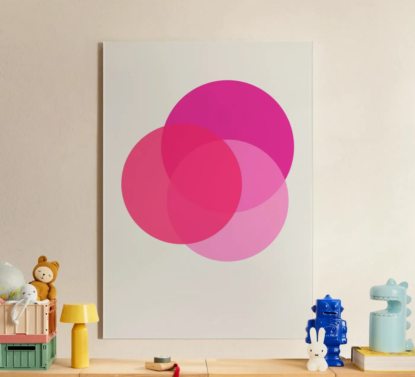 Sphären Acryl-Glas von Rose Beck Art
