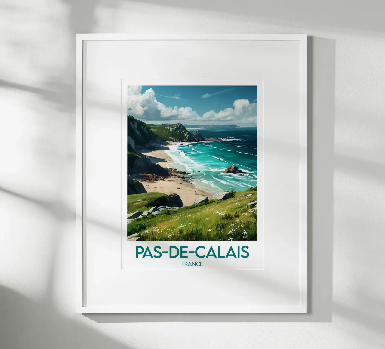 Manifesto Pas-de-Calais carta hahnemühle da Frame the World