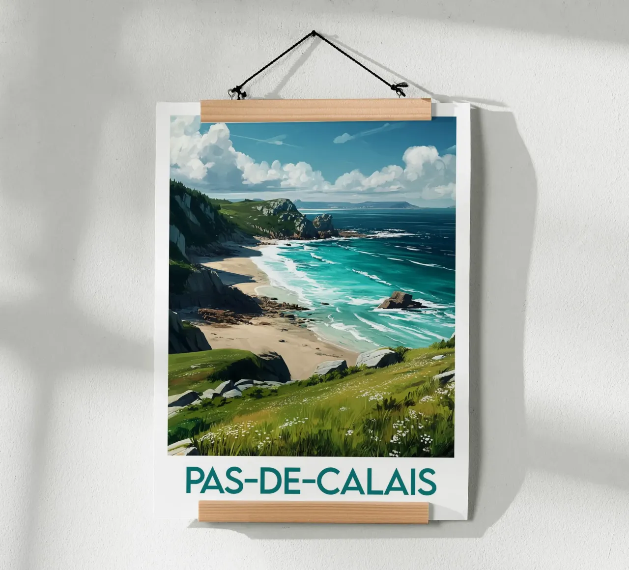 Manifesto Pas-de-Calais carta hahnemühle da Frame the World