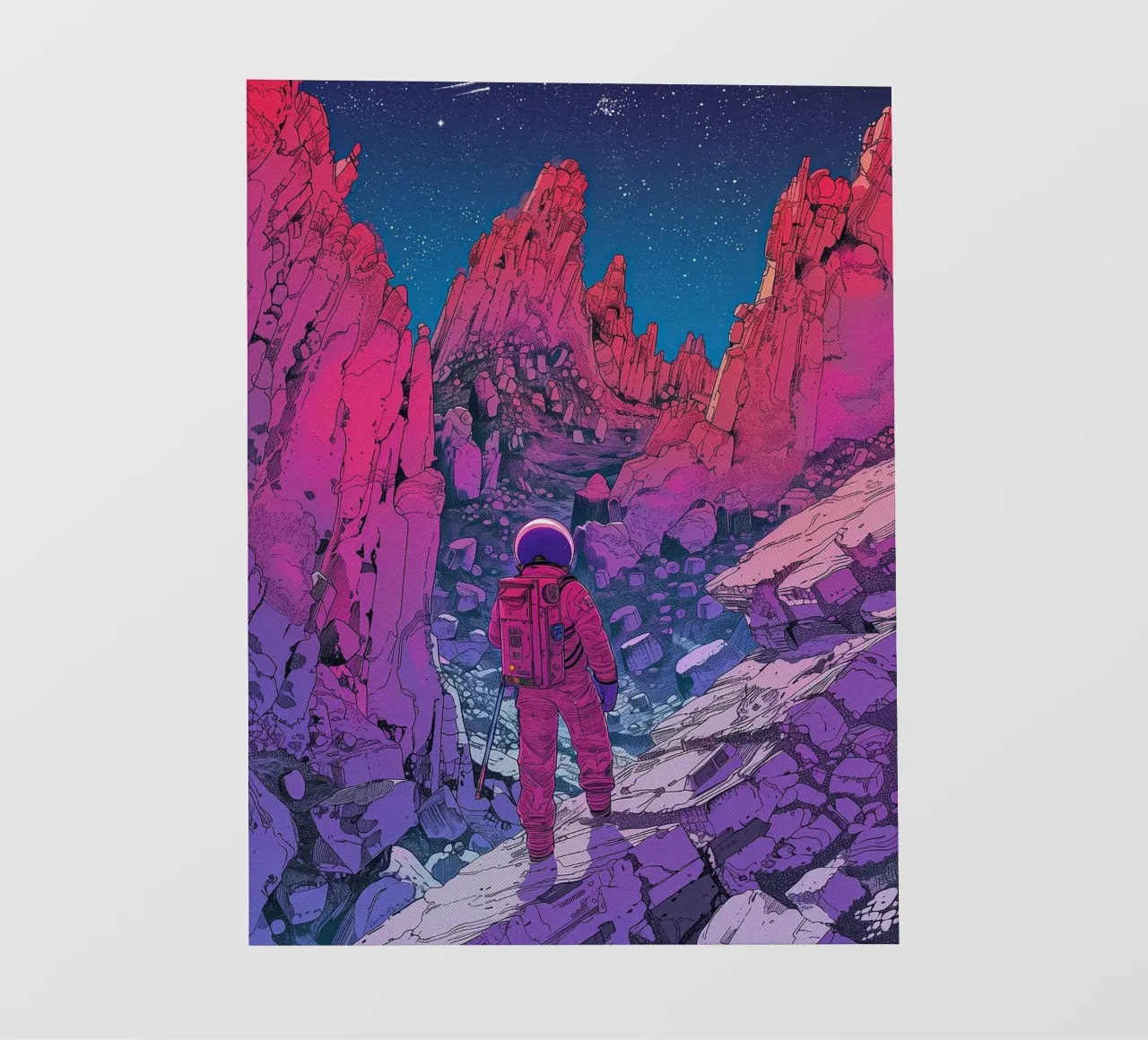 Neon Voyager telo in pvc da Attaboy Dsgn