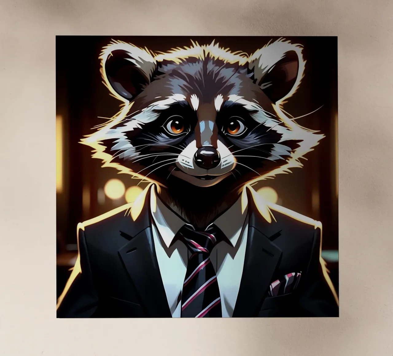 Procione_Stile_C_1 pellicola backlit da Tierisch bunt by LK