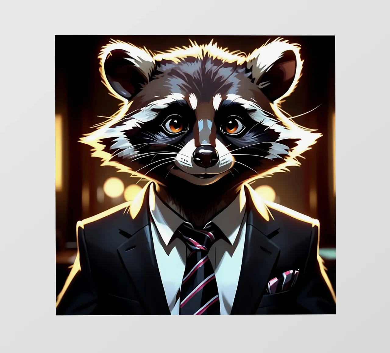 Procione_Stile_C_1 pellicola backlit da Tierisch bunt by LK