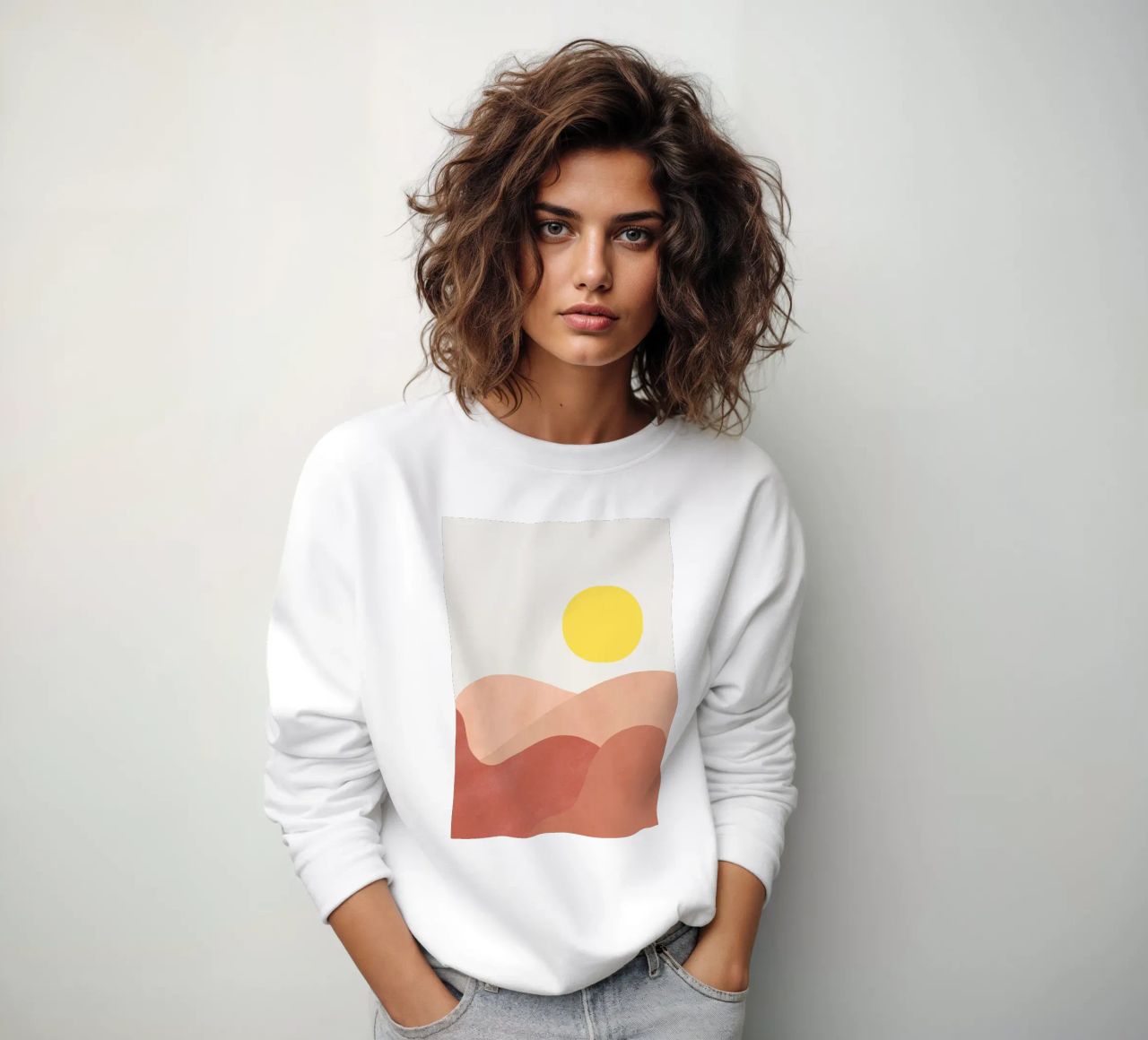 Sole basso felpa da Rose Beck Art