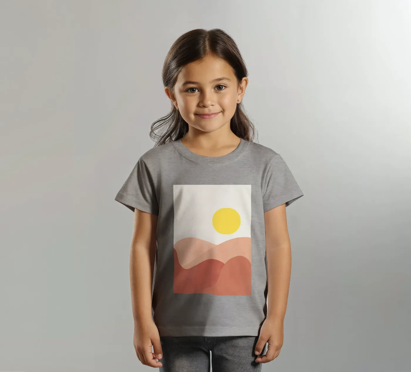 Sole basso t-shirt bambini da Rose Beck Art
