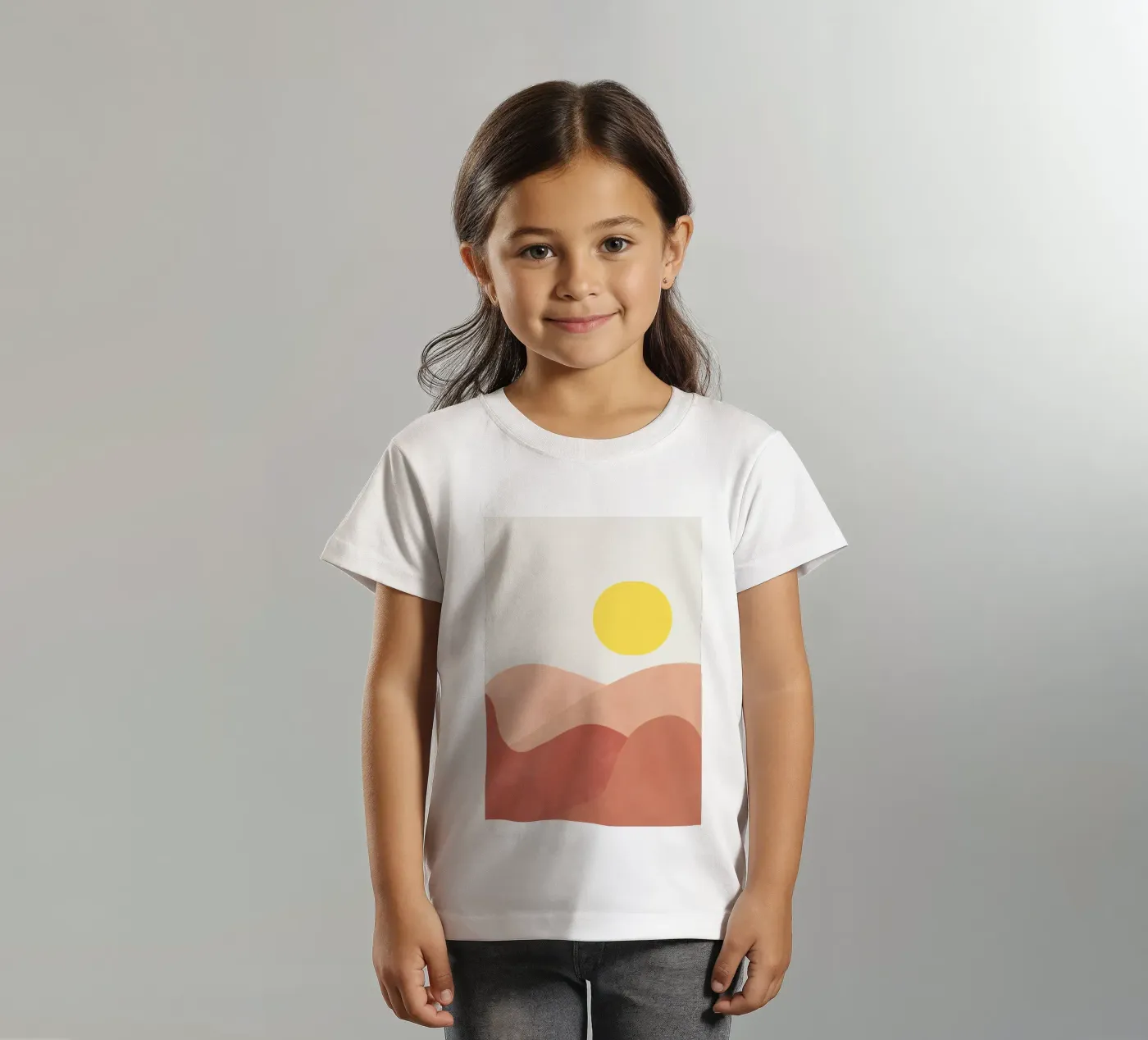 Sole basso t-shirt bambini da Rose Beck Art