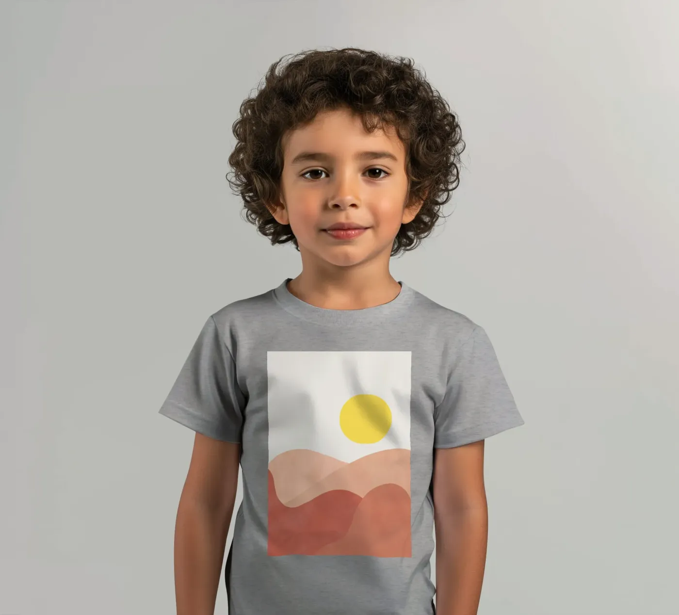 Sole basso t-shirt bambini da Rose Beck Art
