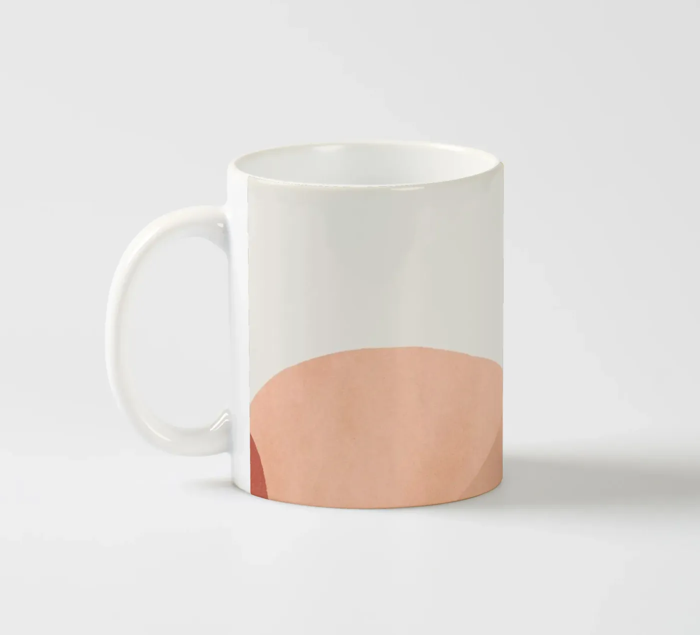 Low Sun ceramic mug by Rose Beck Art
