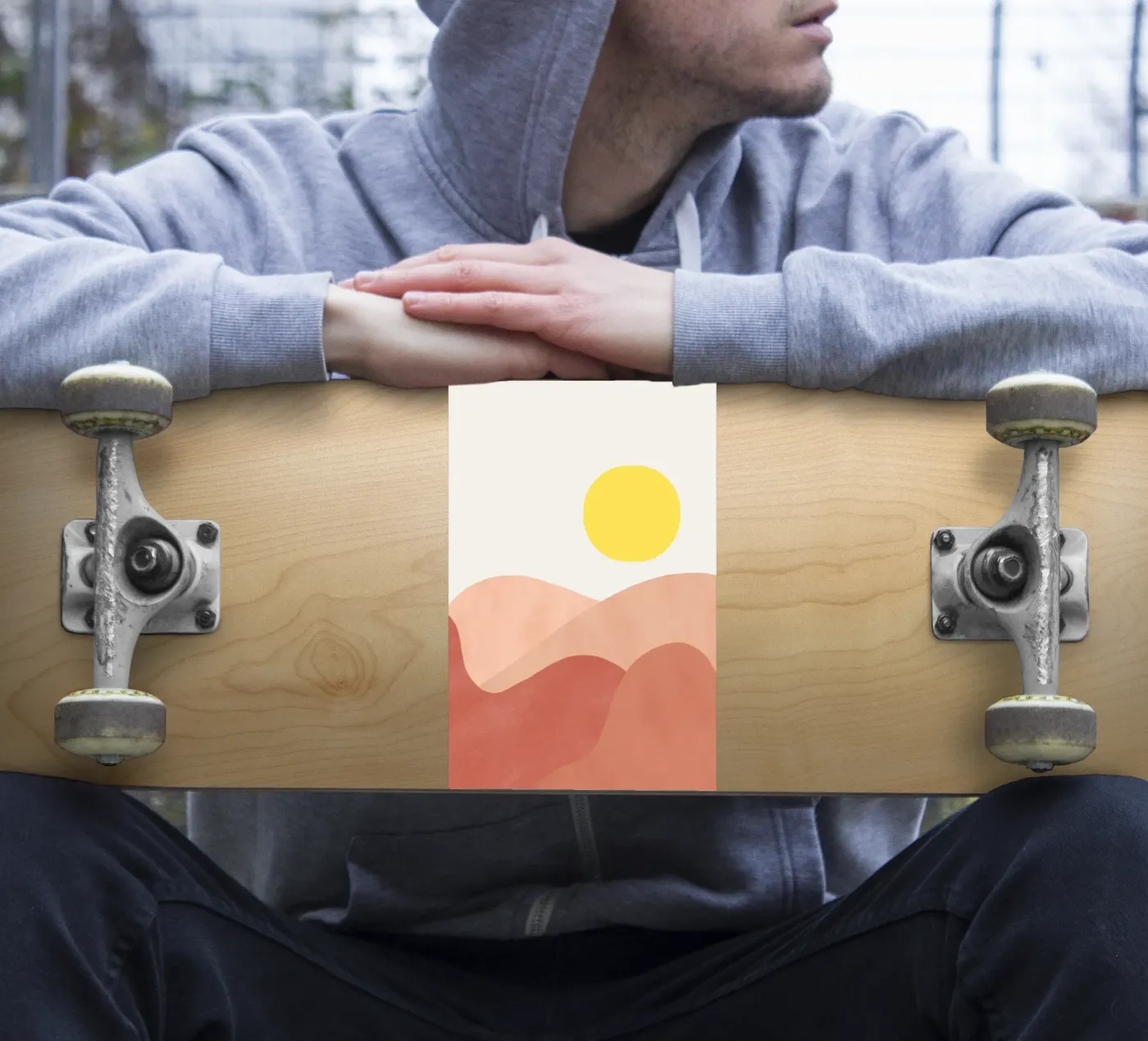 Low Sun sticker by Rose Beck Art