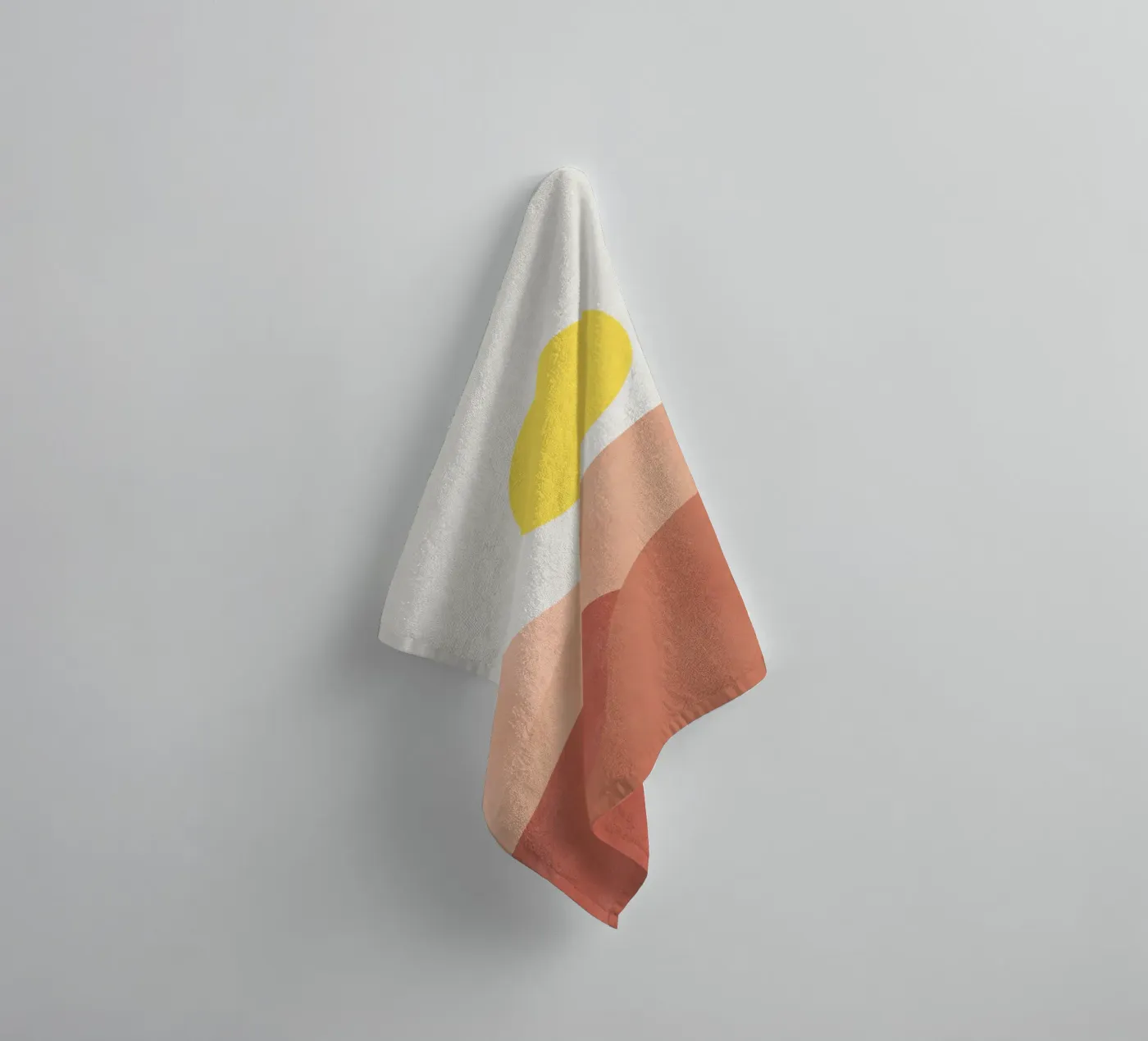 Lage zon badhanddoek van Rose Beck Art