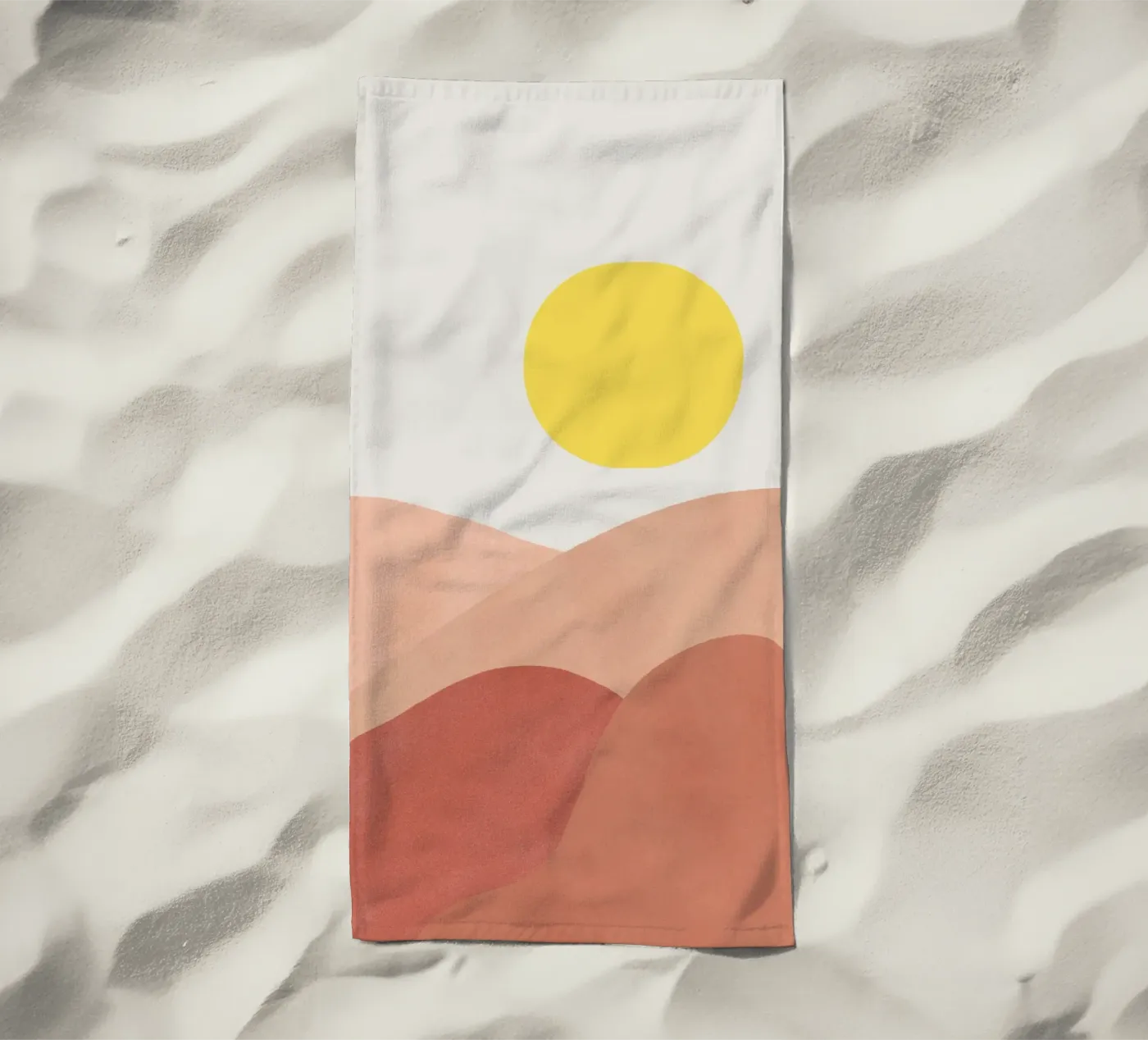 Low Sun telo mare da Rose Beck Art