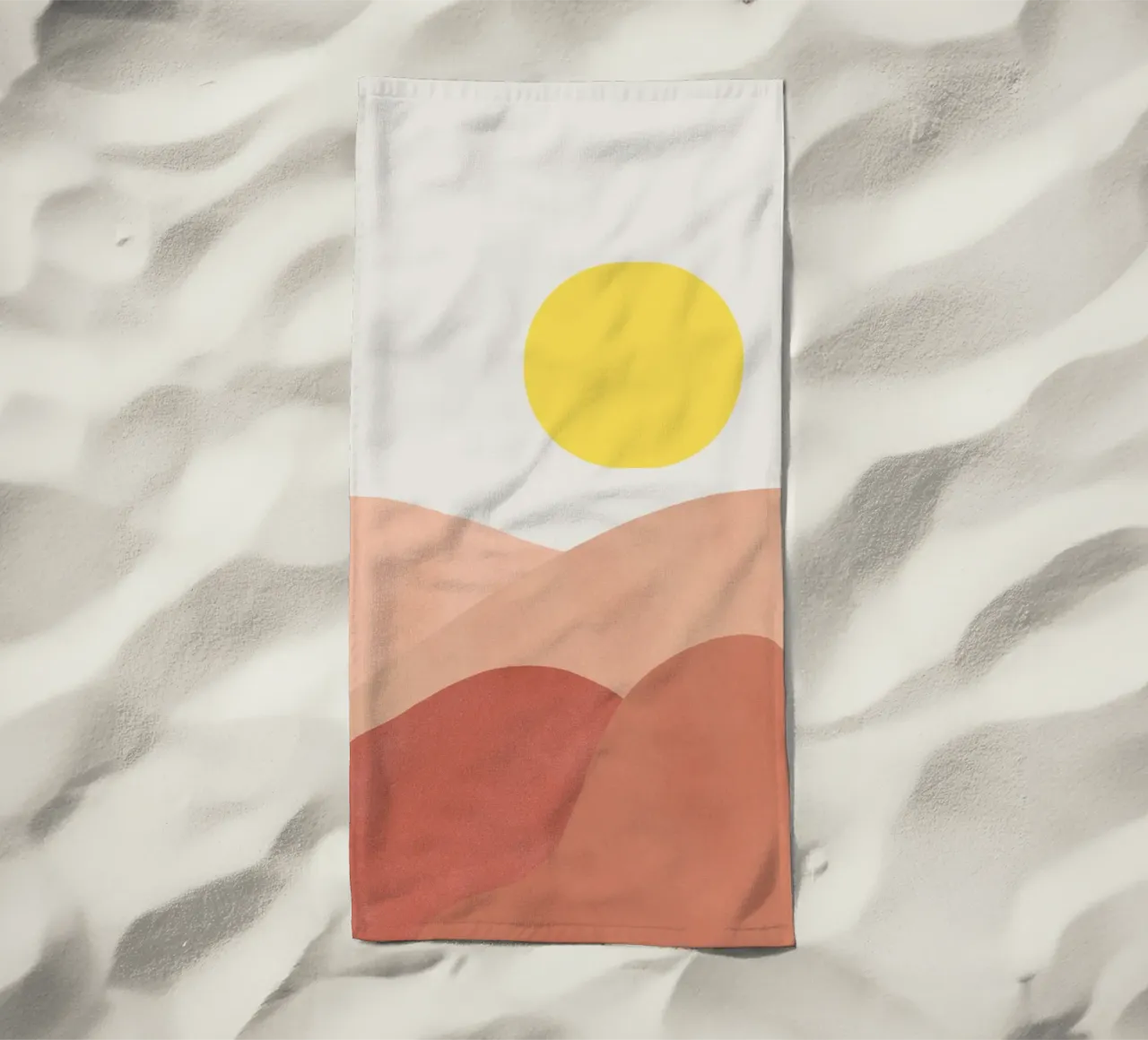 Sole basso telo mare da Rose Beck Art