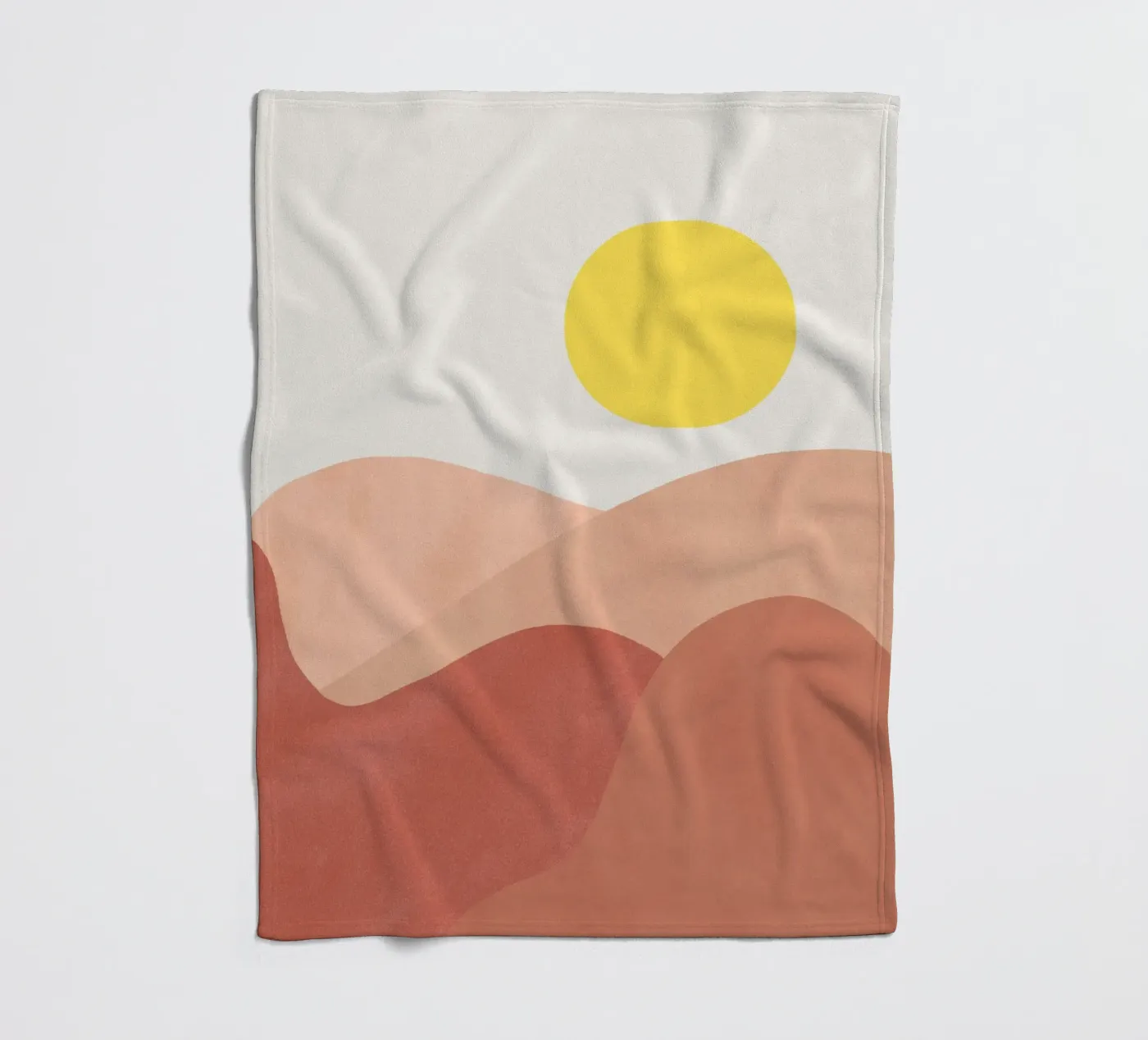 Low Sun coperta in pile da Rose Beck Art