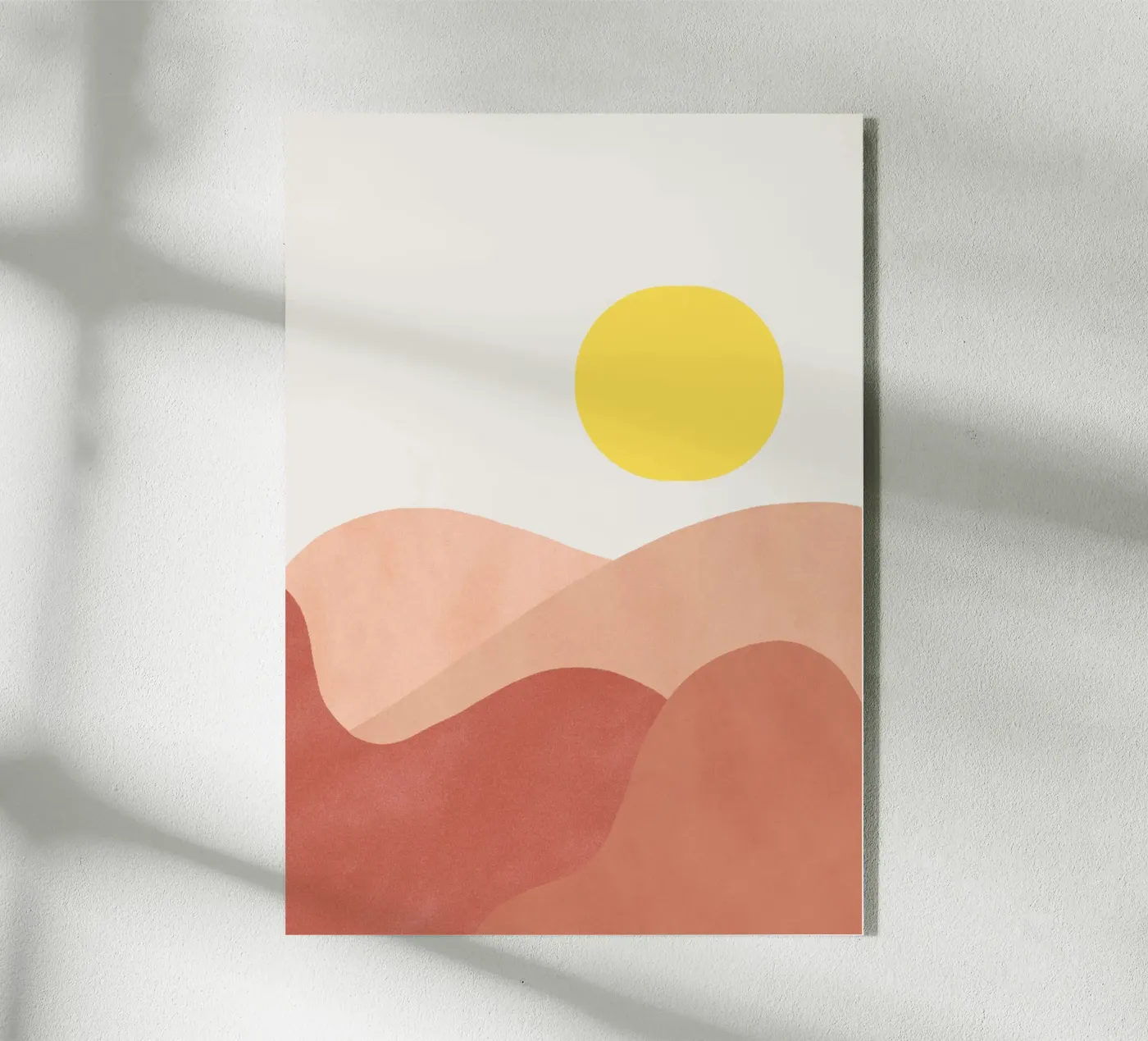 Sole basso plexiglass da Rose Beck Art