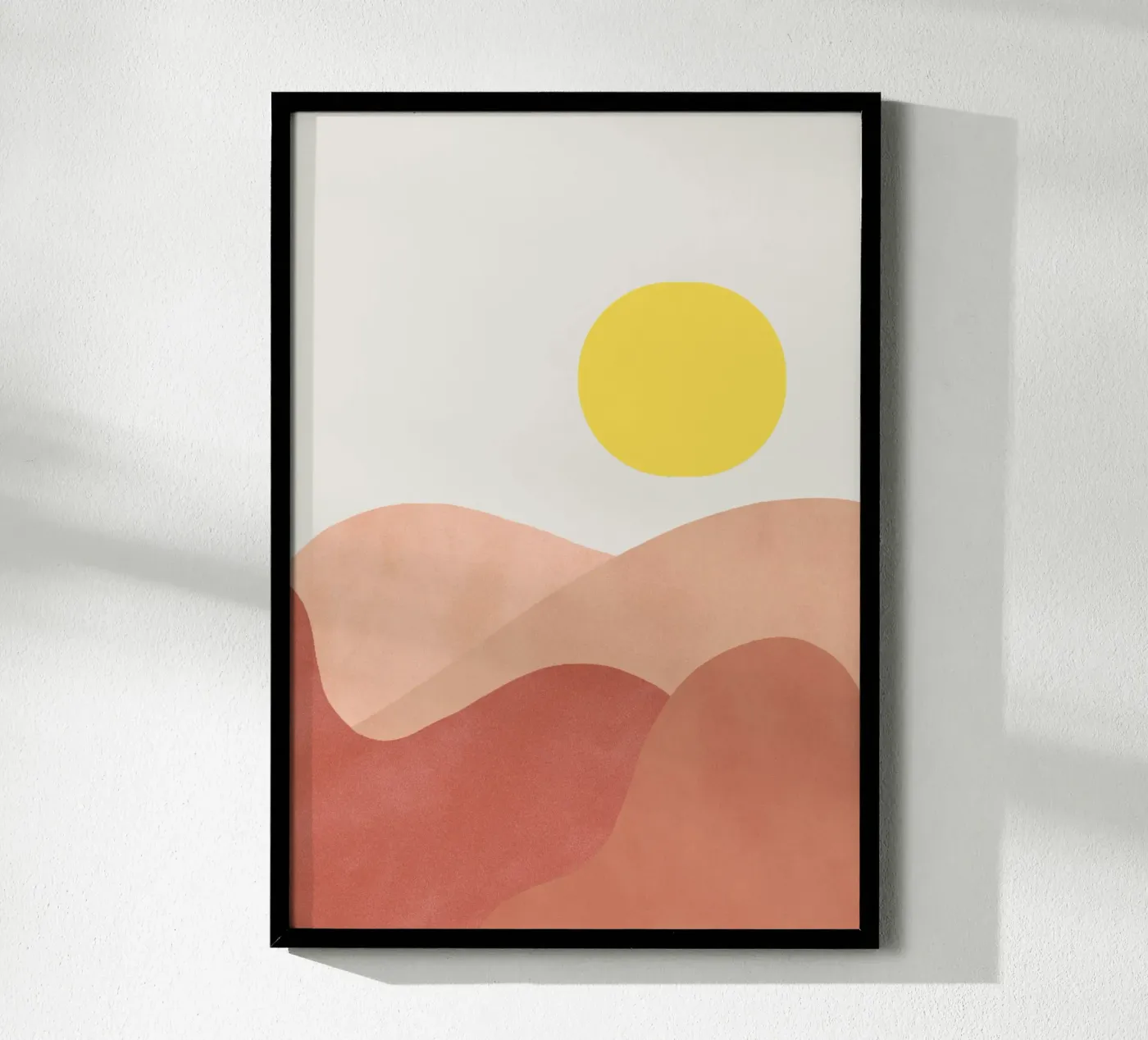 Sole basso poster da Rose Beck Art