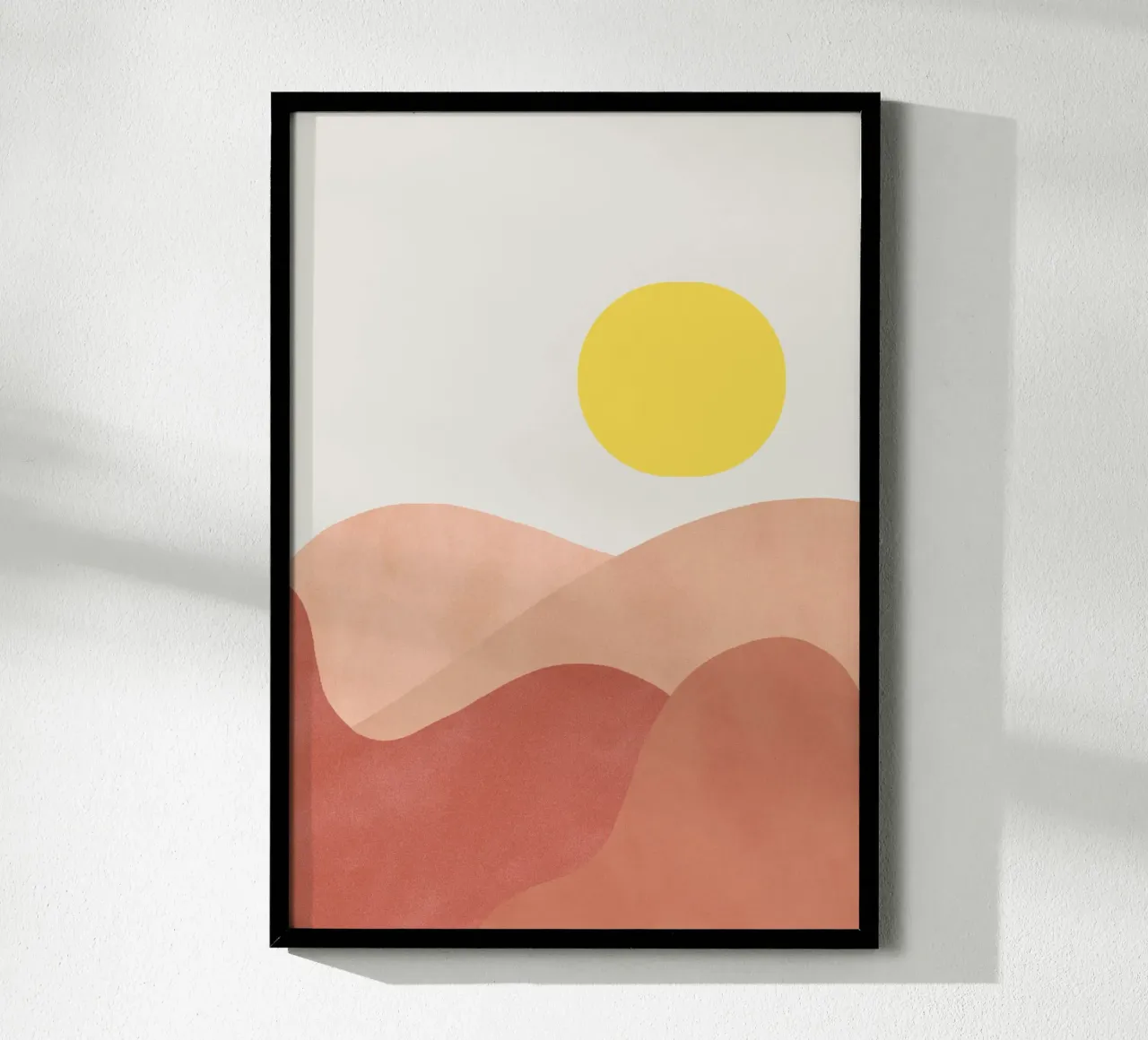 Sole basso poster da Rose Beck Art