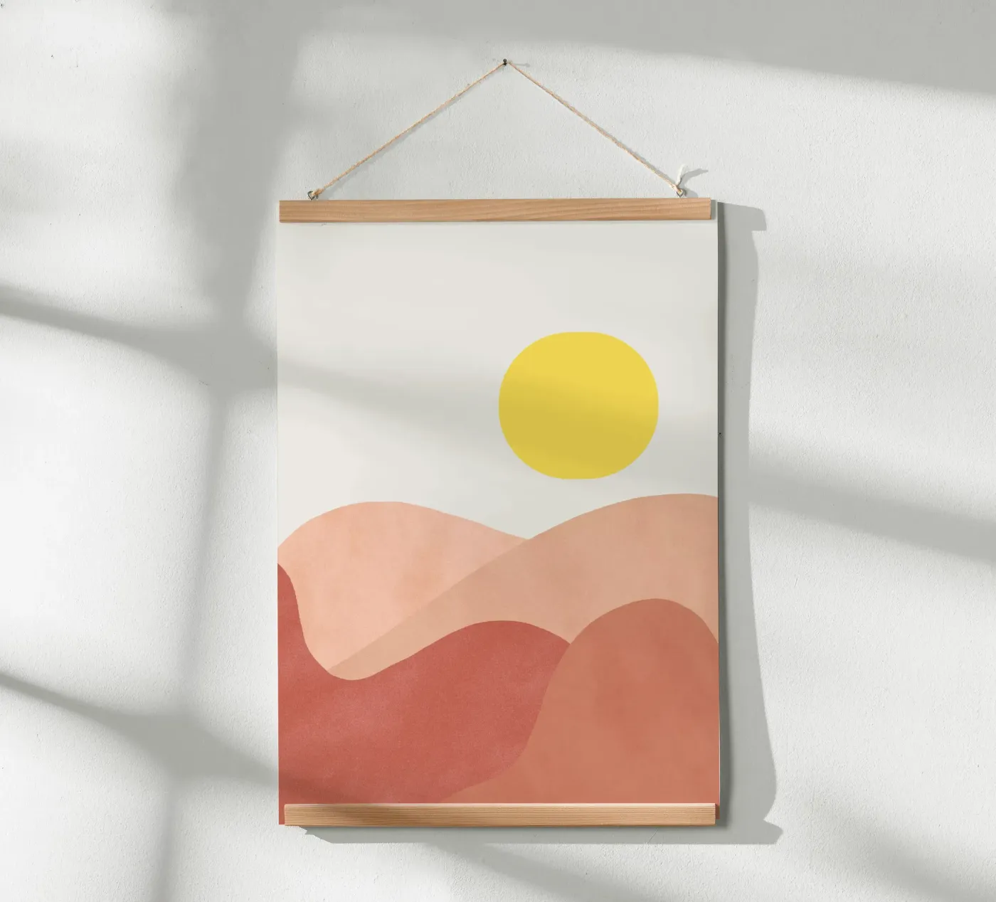 Sole basso poster da Rose Beck Art