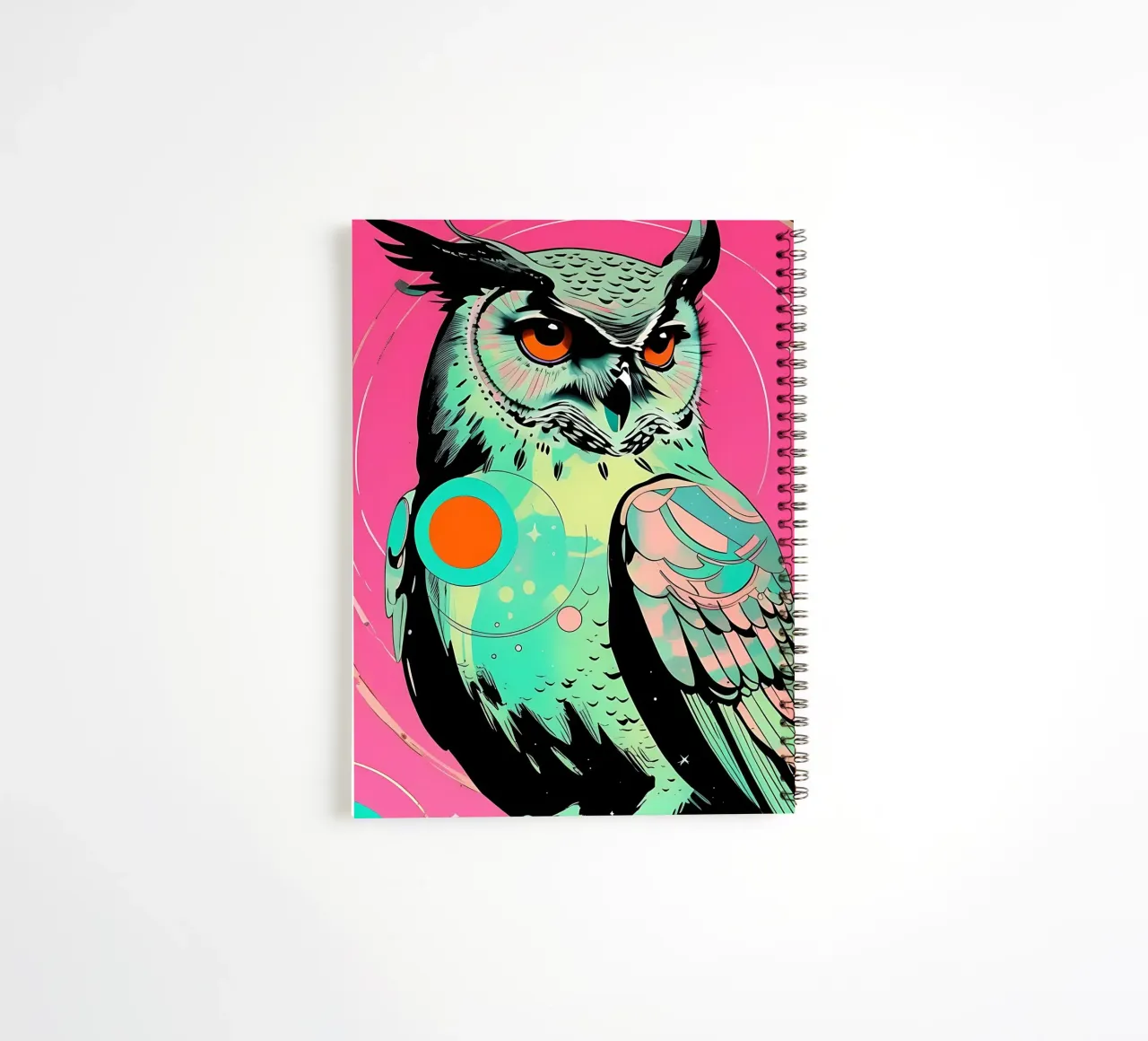 Eule_Stil_D_1 Ringbuch von Tierisch bunt by LK