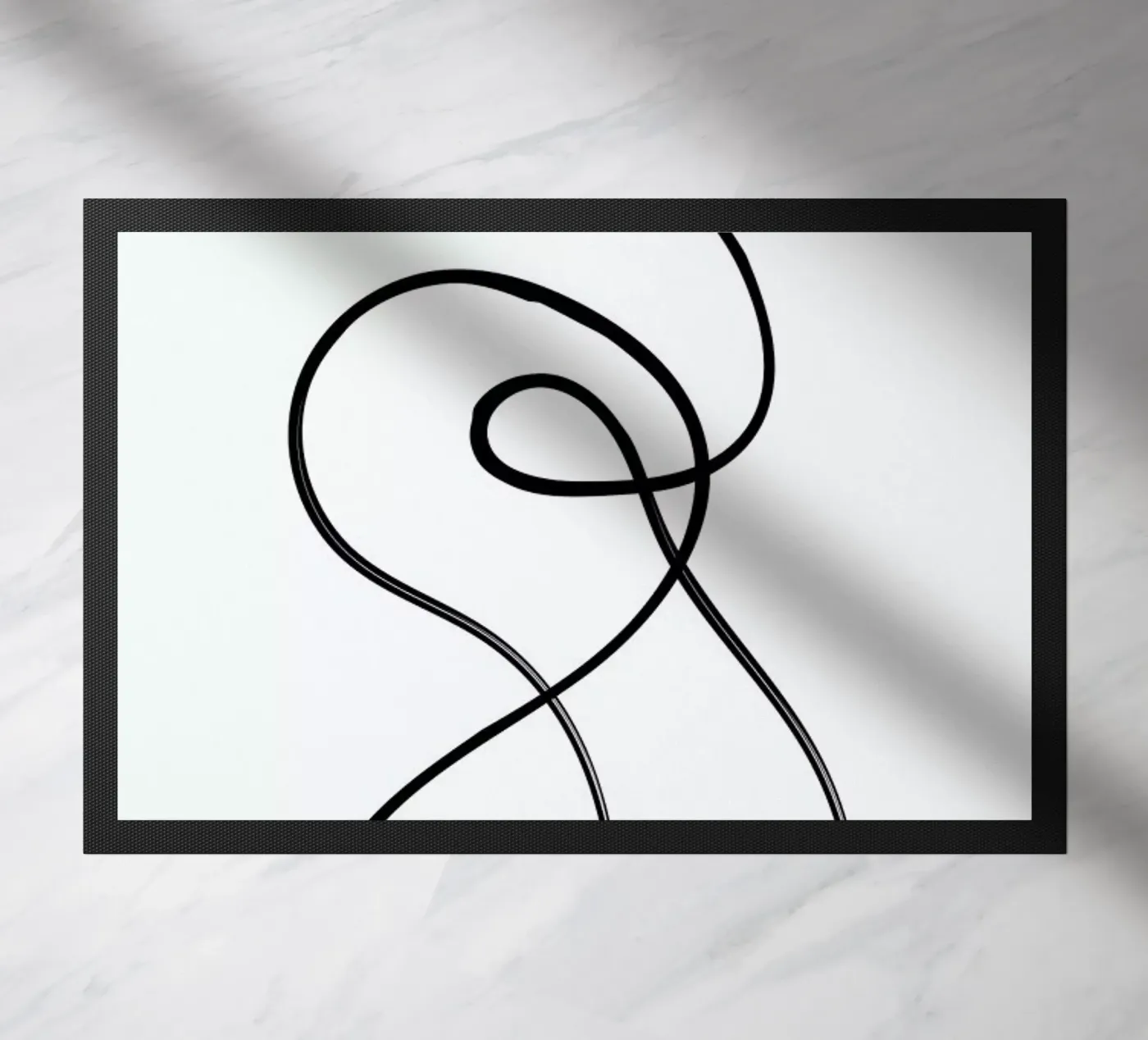 Figure doormat by Graphite