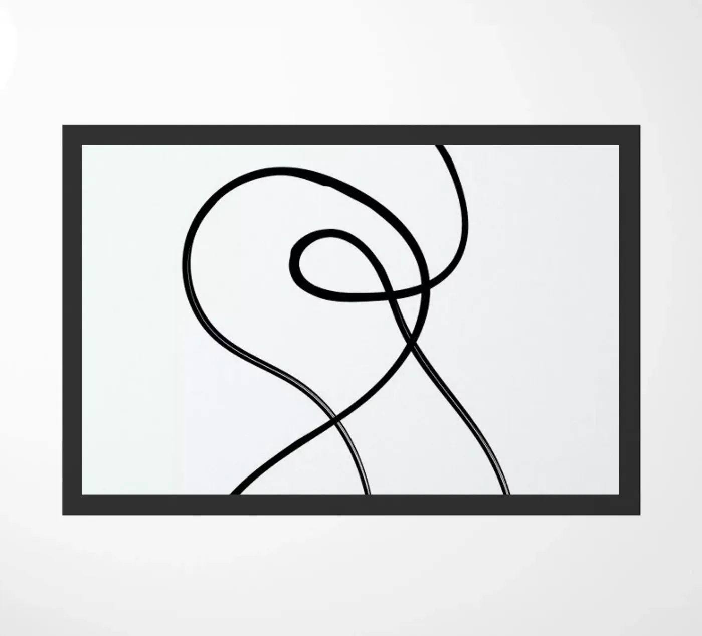 Figure doormat by Graphite