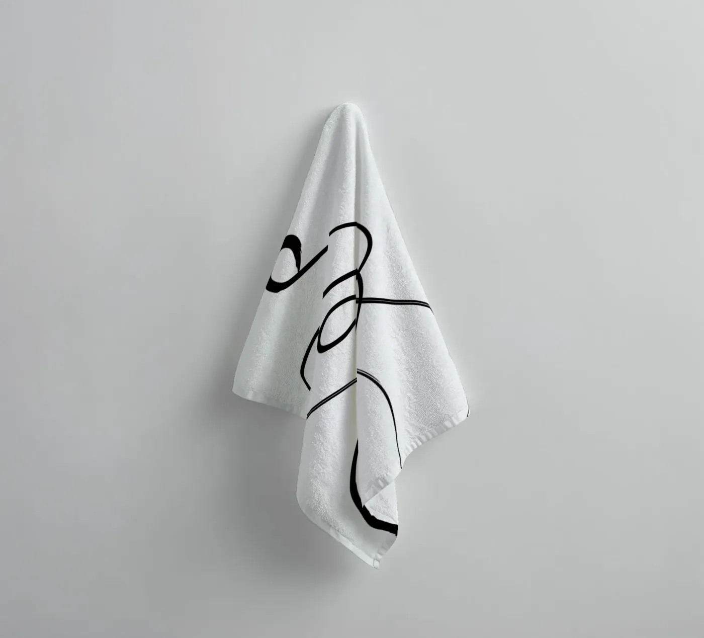 Figure asciugamano da bagno da Graphite