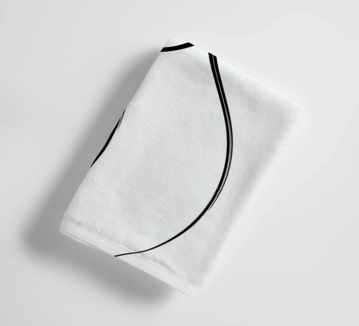 Figure badhanddoek van Graphite