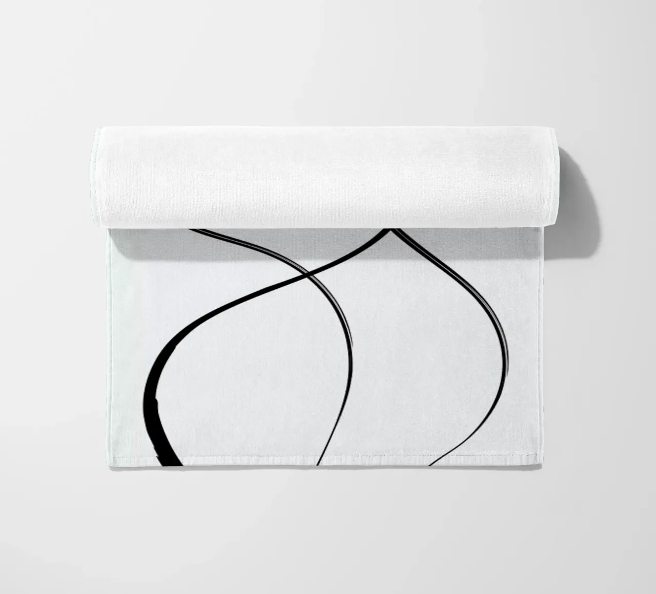 Figure beach towel by Graphite