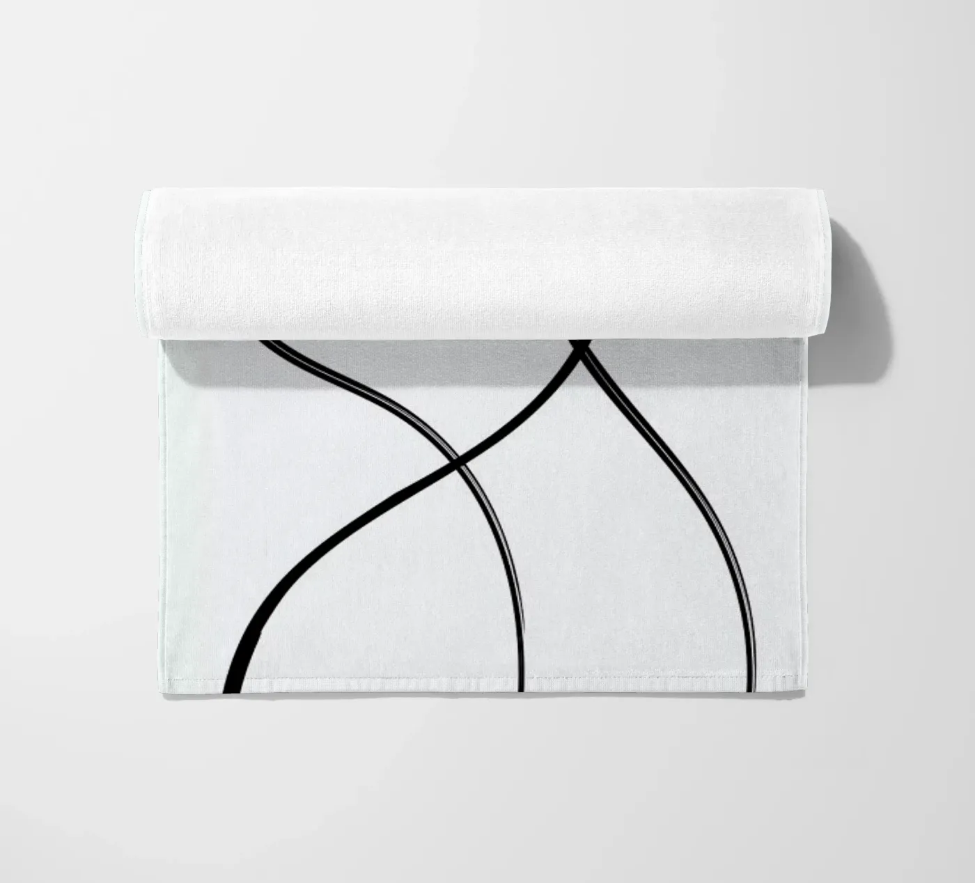 Figure beach towel by Graphite