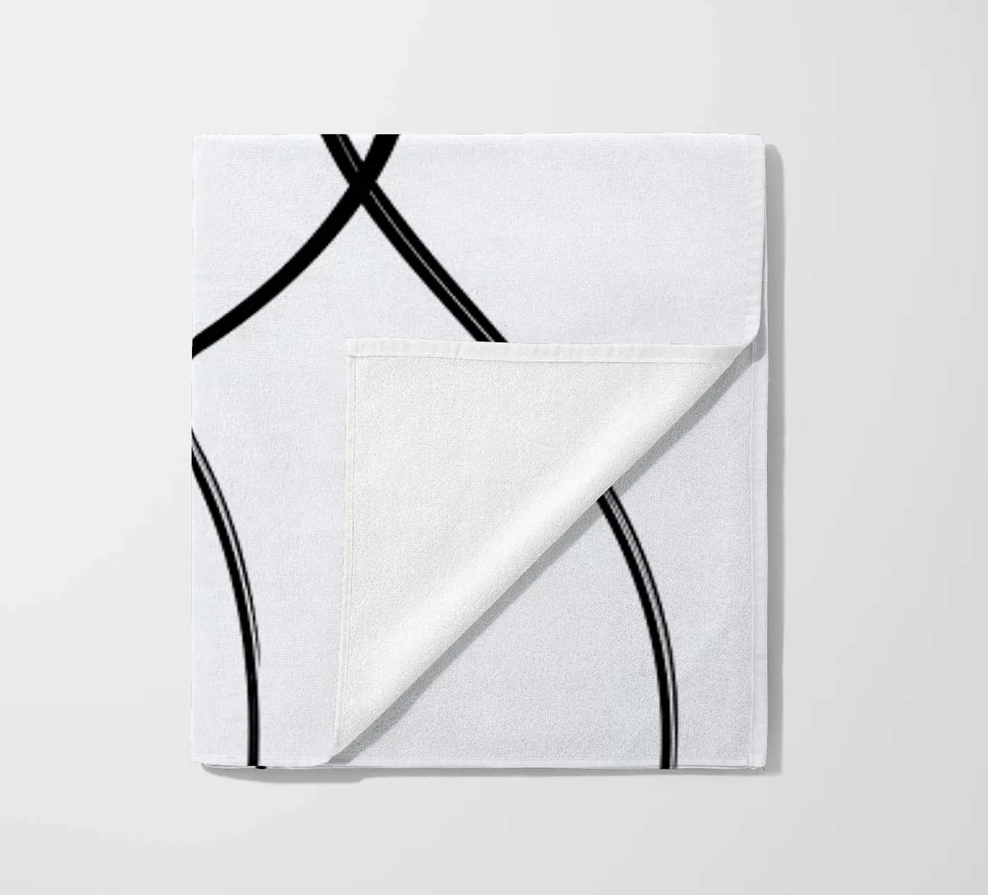 Figure beach towel by Graphite