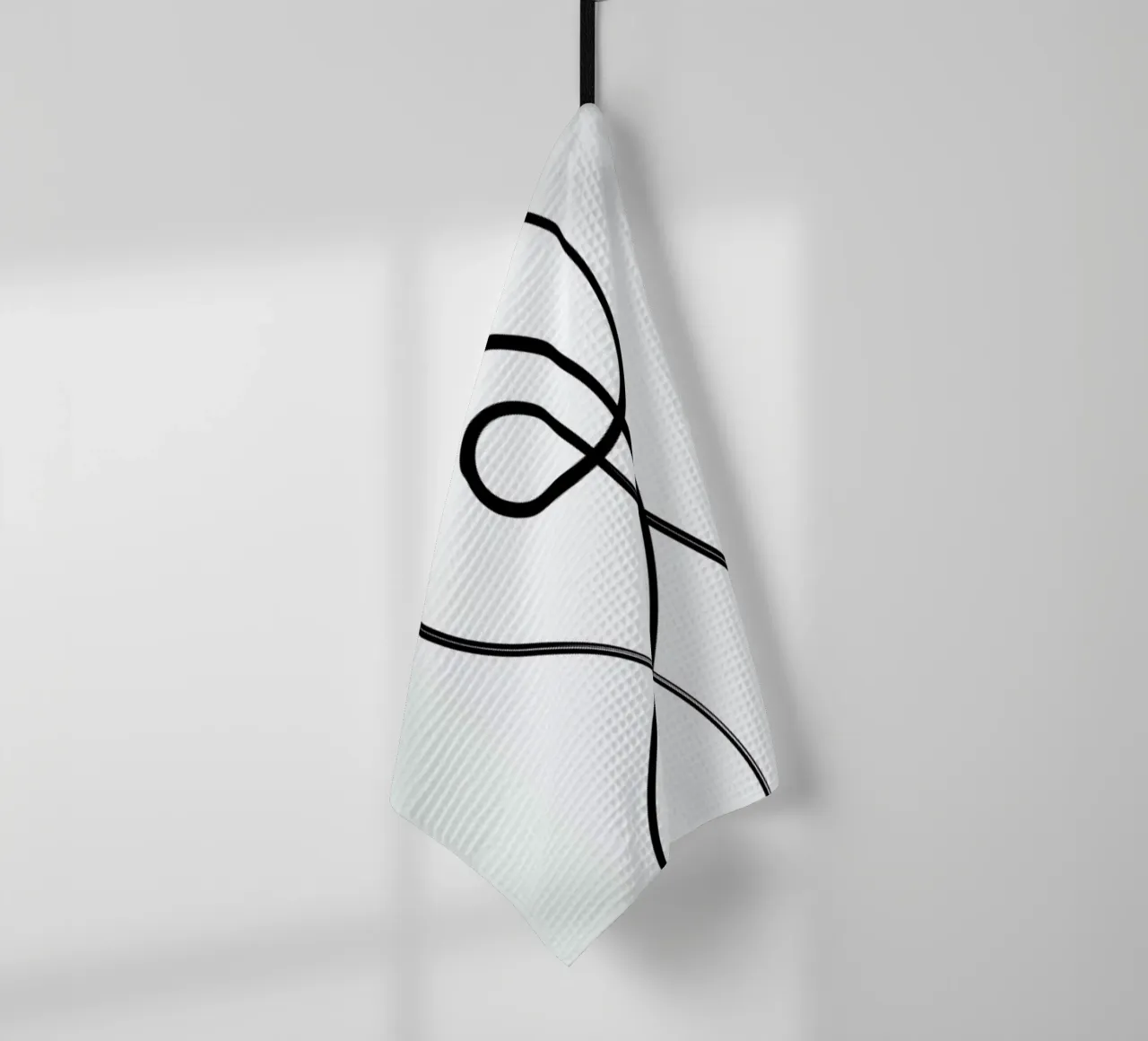 Figure tea towel by Graphite