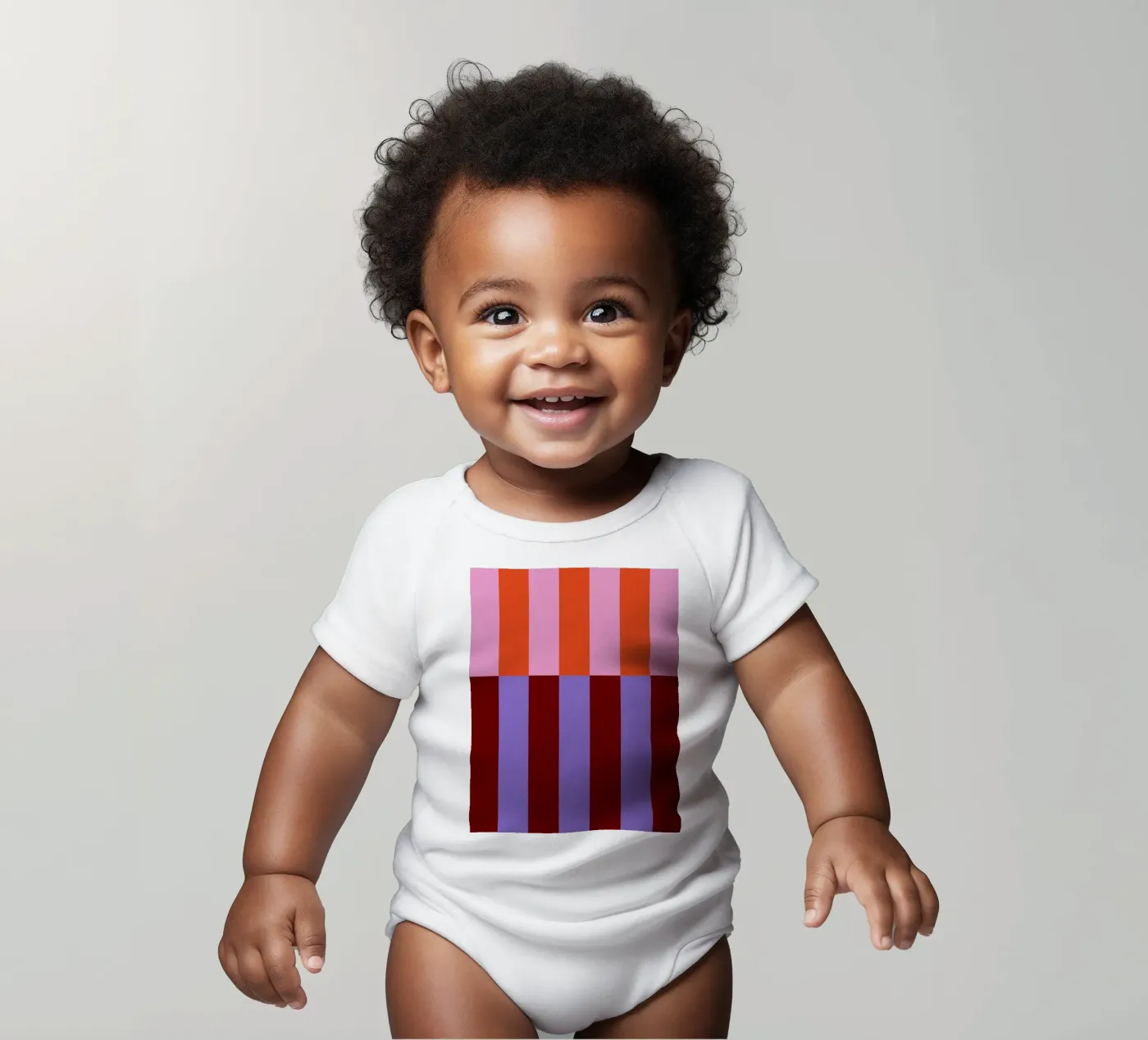Barcode Illusion body bébé de susanapaz