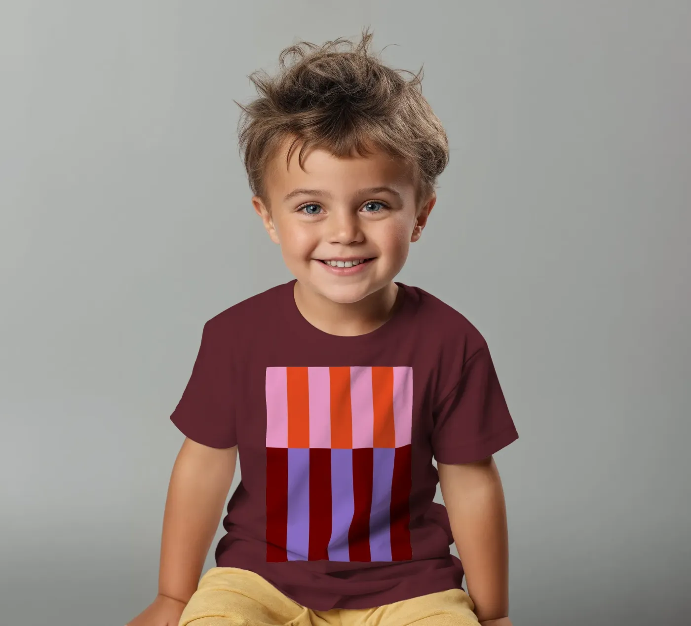 Barcode Illusion t-shirt bambini da susanapaz