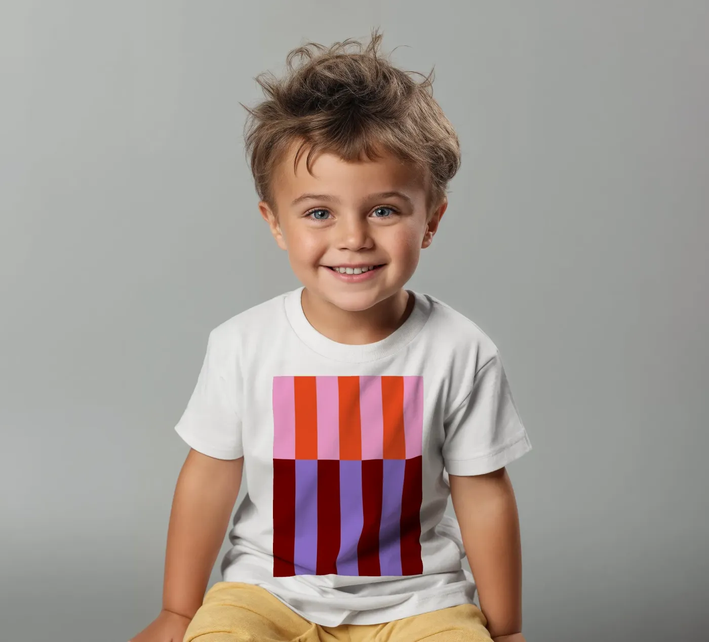 Barcode Illusion t-shirt bambini da susanapaz
