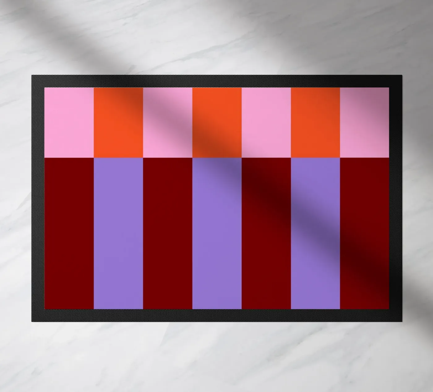 Barcode Illusion deurmat van susanapaz