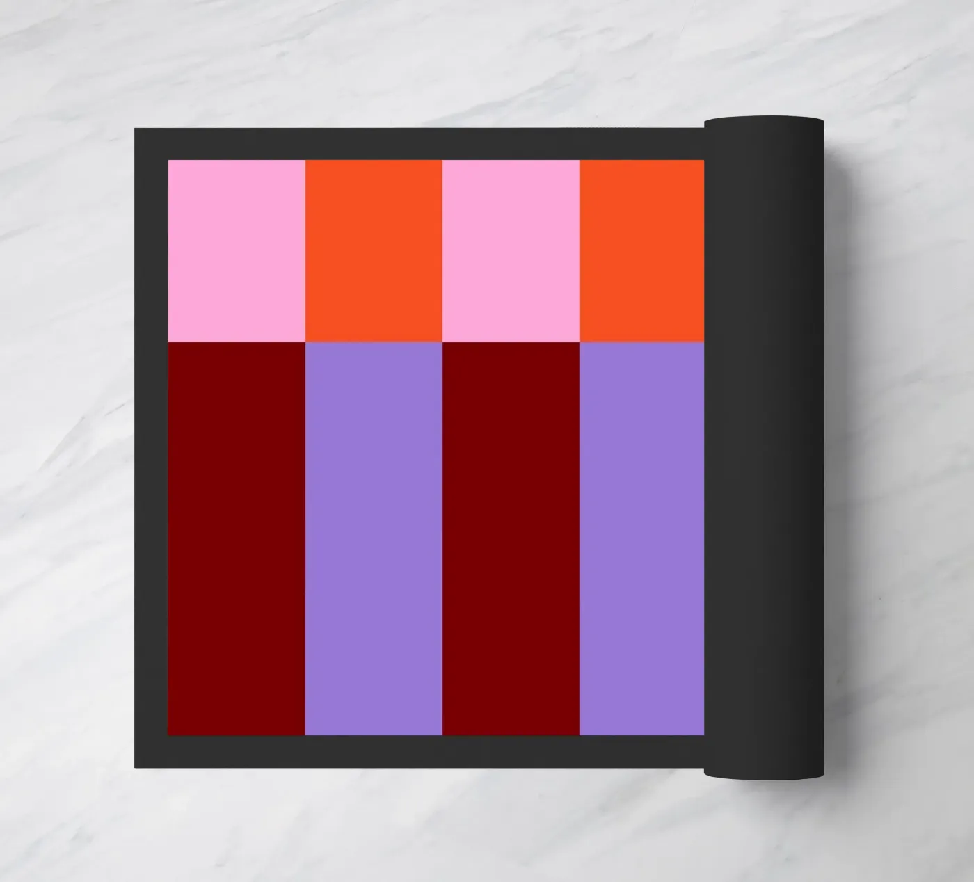 Barcode Illusion deurmat van susanapaz