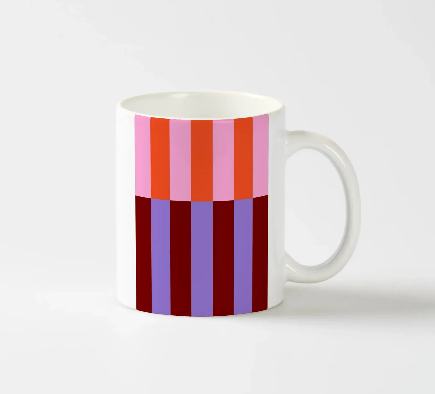 Barcode Illusion ceramic mug by susanapaz
