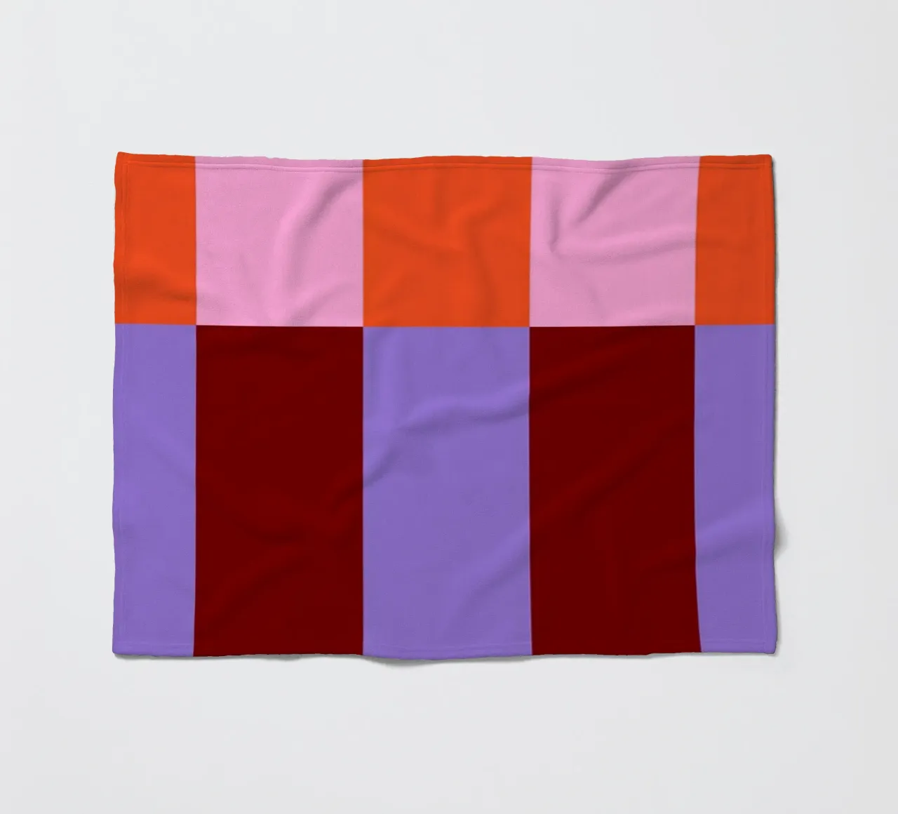 Barcode Illusion Fleecedecke von susanapaz