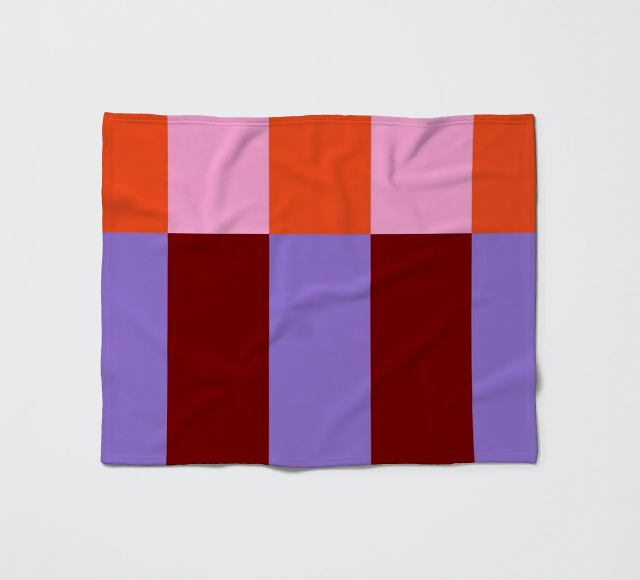 Barcode Illusion Fleecedecke von susanapaz