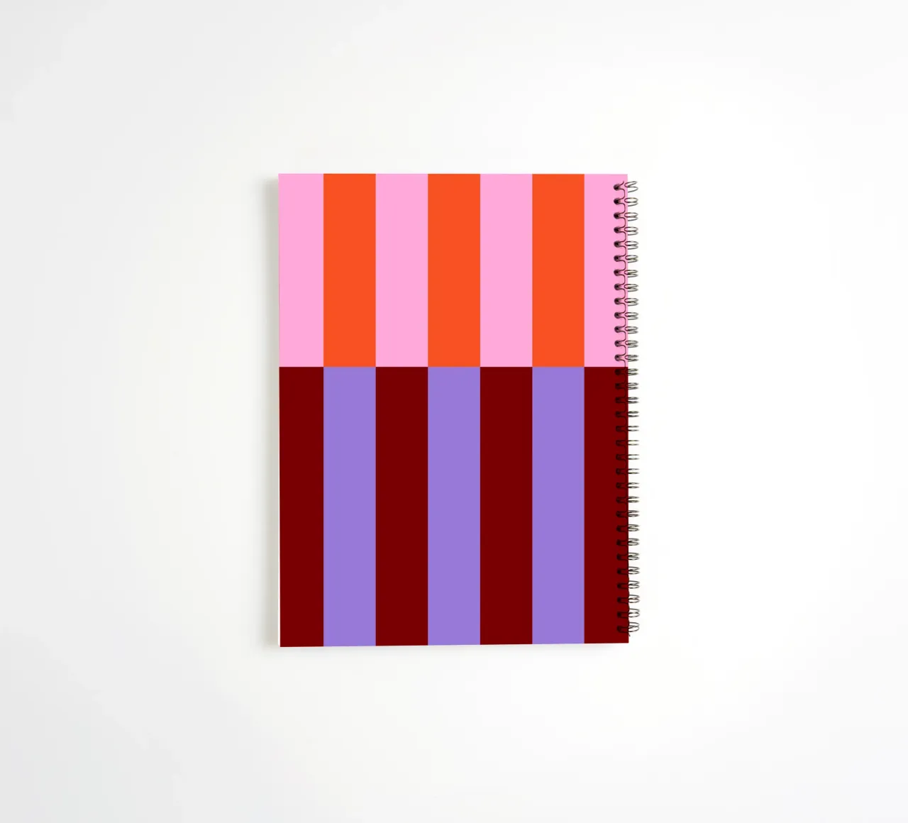 Barcode Illusion spiral notebook by susanapaz