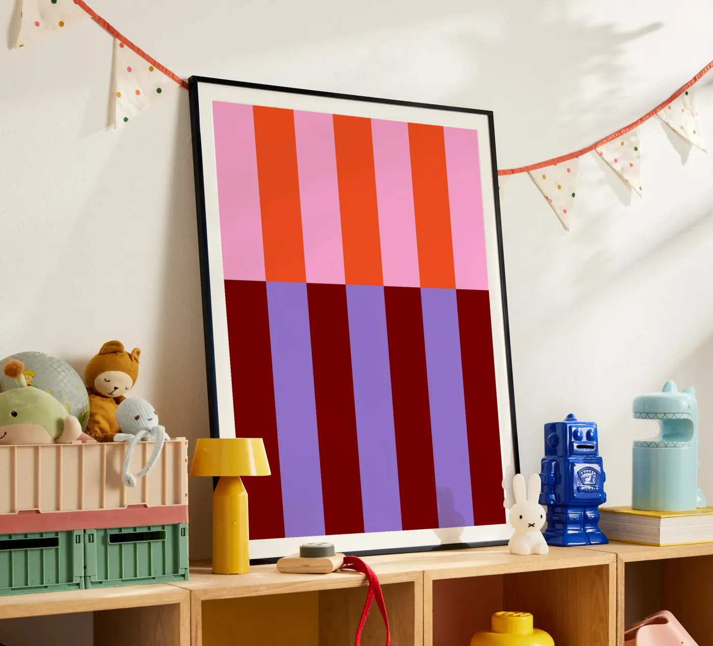 Barcode Illusion poster by susanapaz