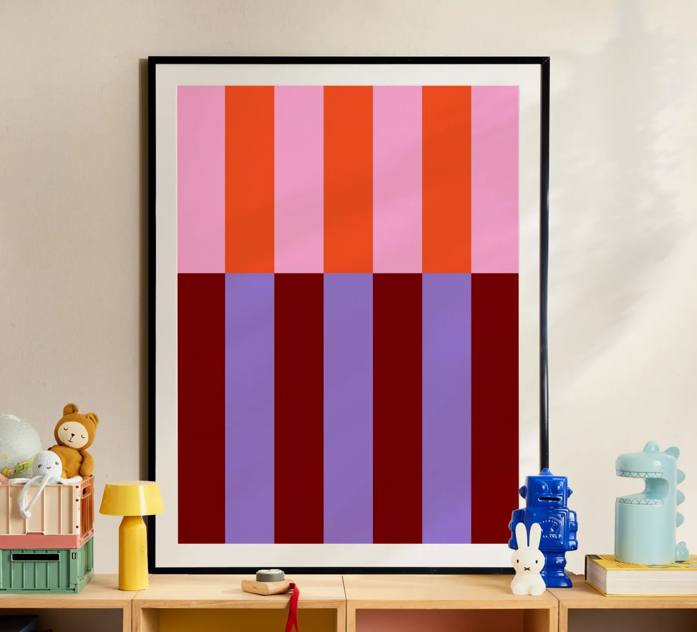 Barcode Illusion poster by susanapaz