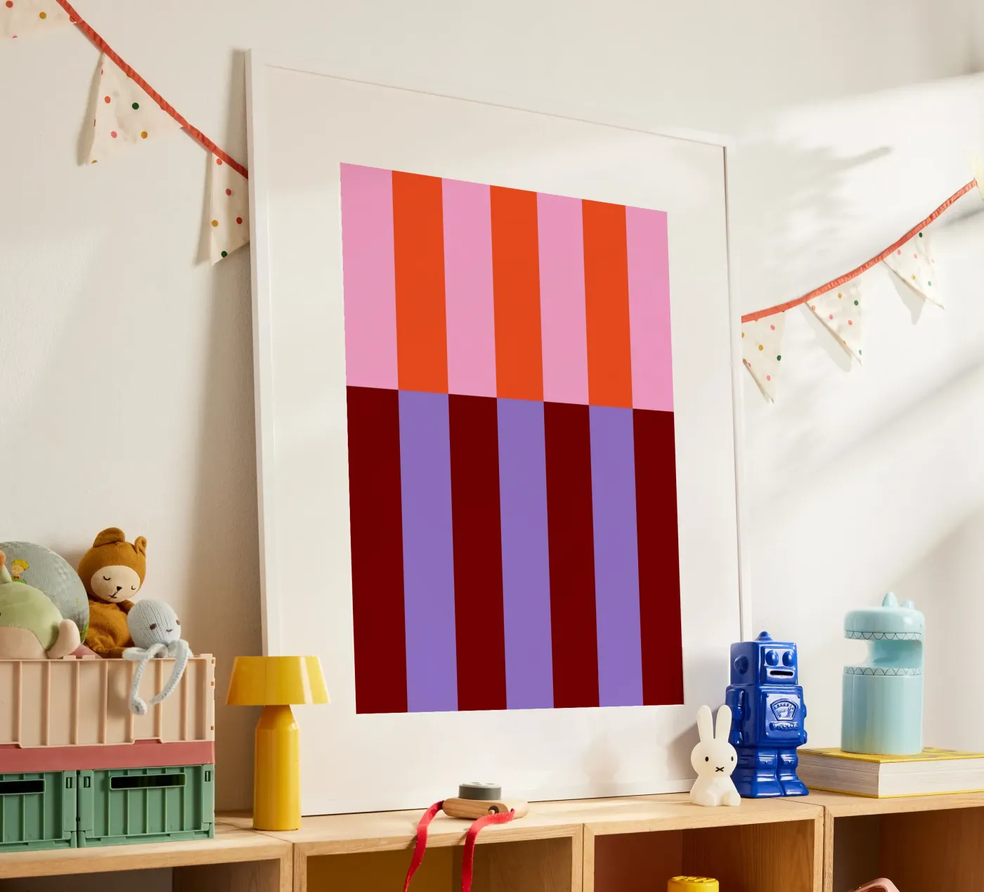 Barcode Illusion poster by susanapaz