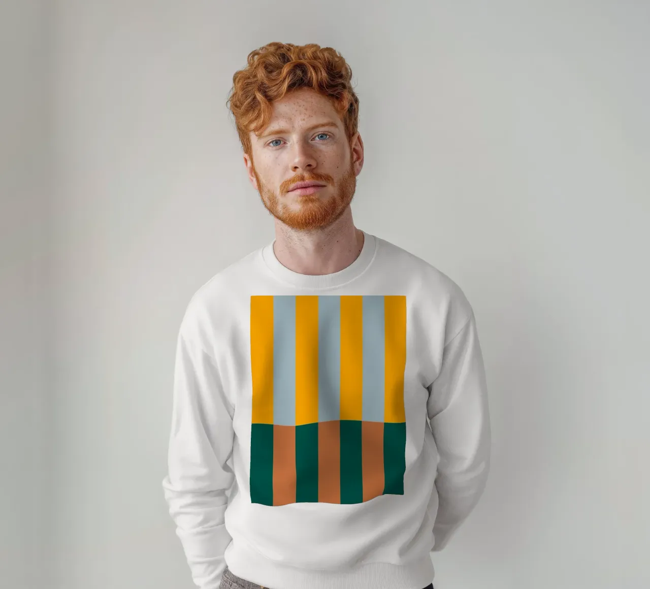 Barcode Illusion II felpa da susanapaz