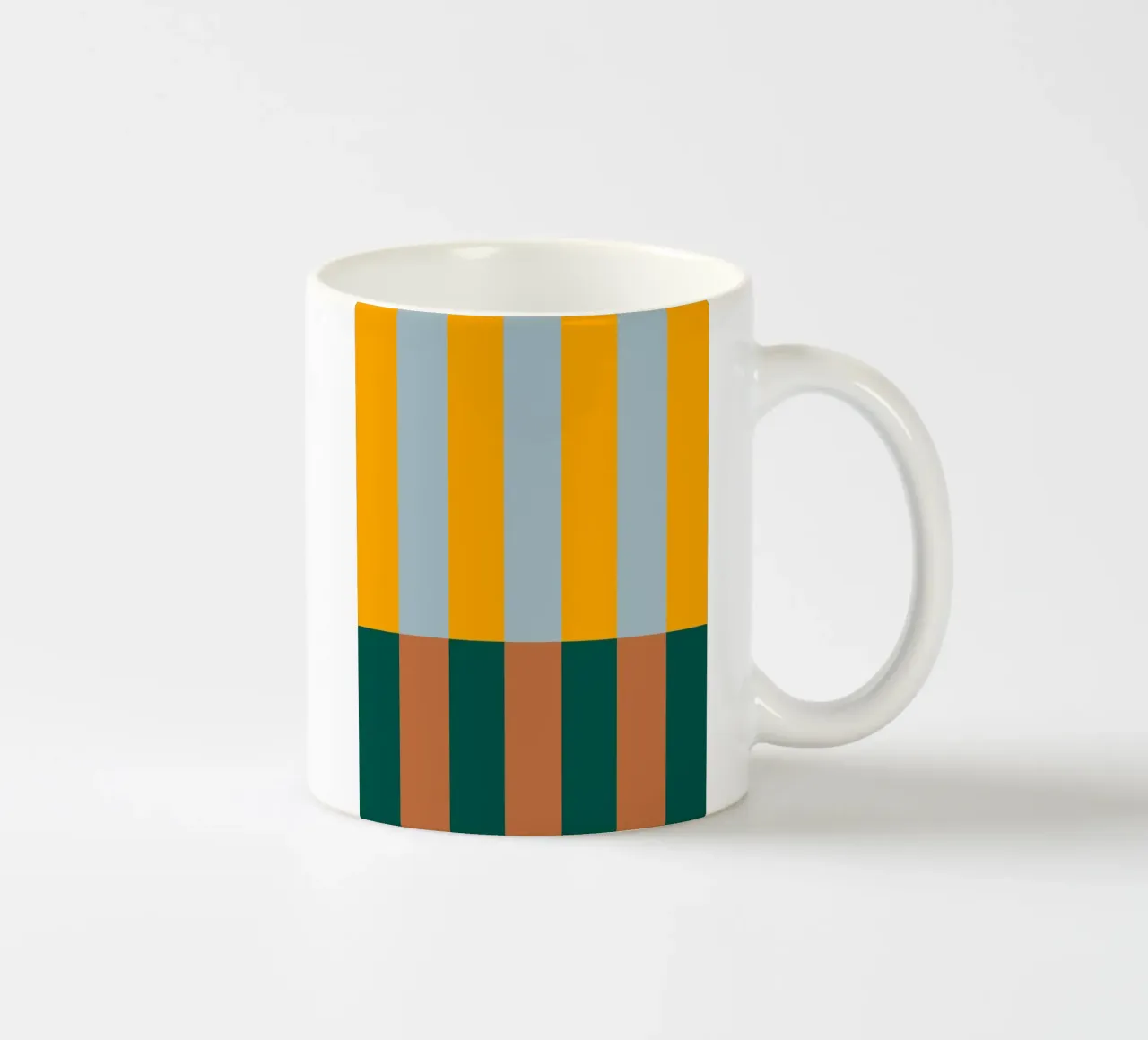 Barcode Illusion II tazza in ceramica da susanapaz