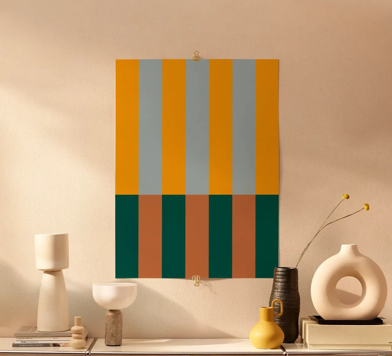 Barcode Illusion II poster da susanapaz