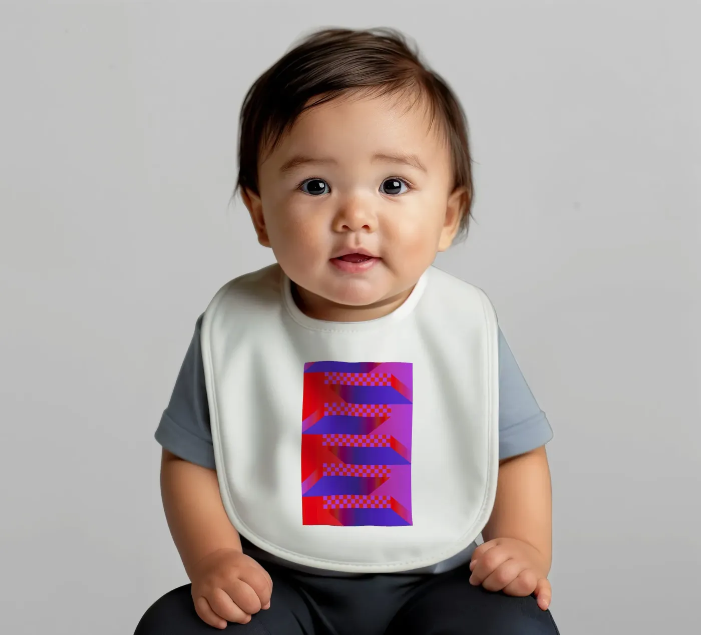 Elevation baby bib by La Come Di