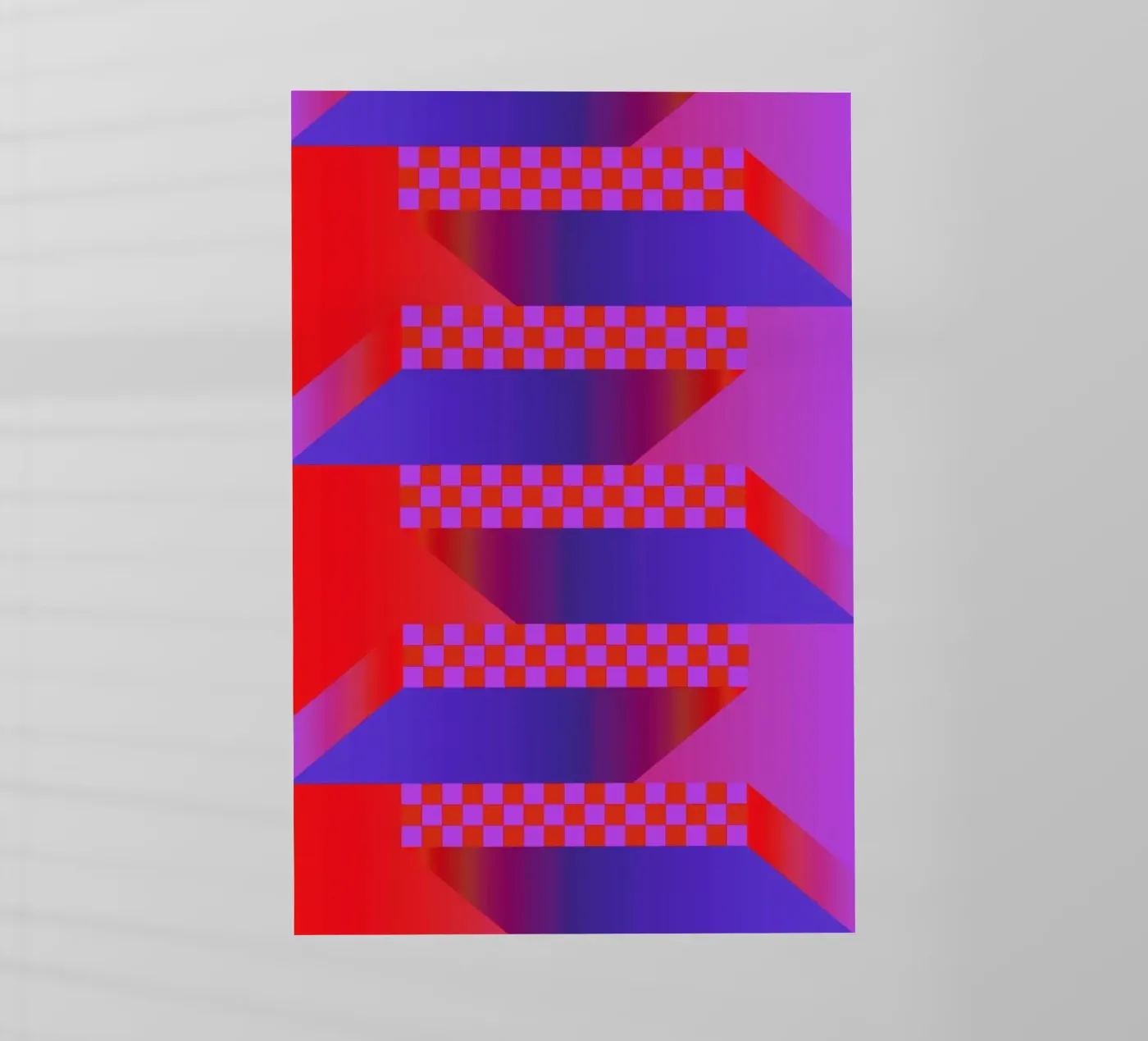 Elevation backlit folie van La Come Di