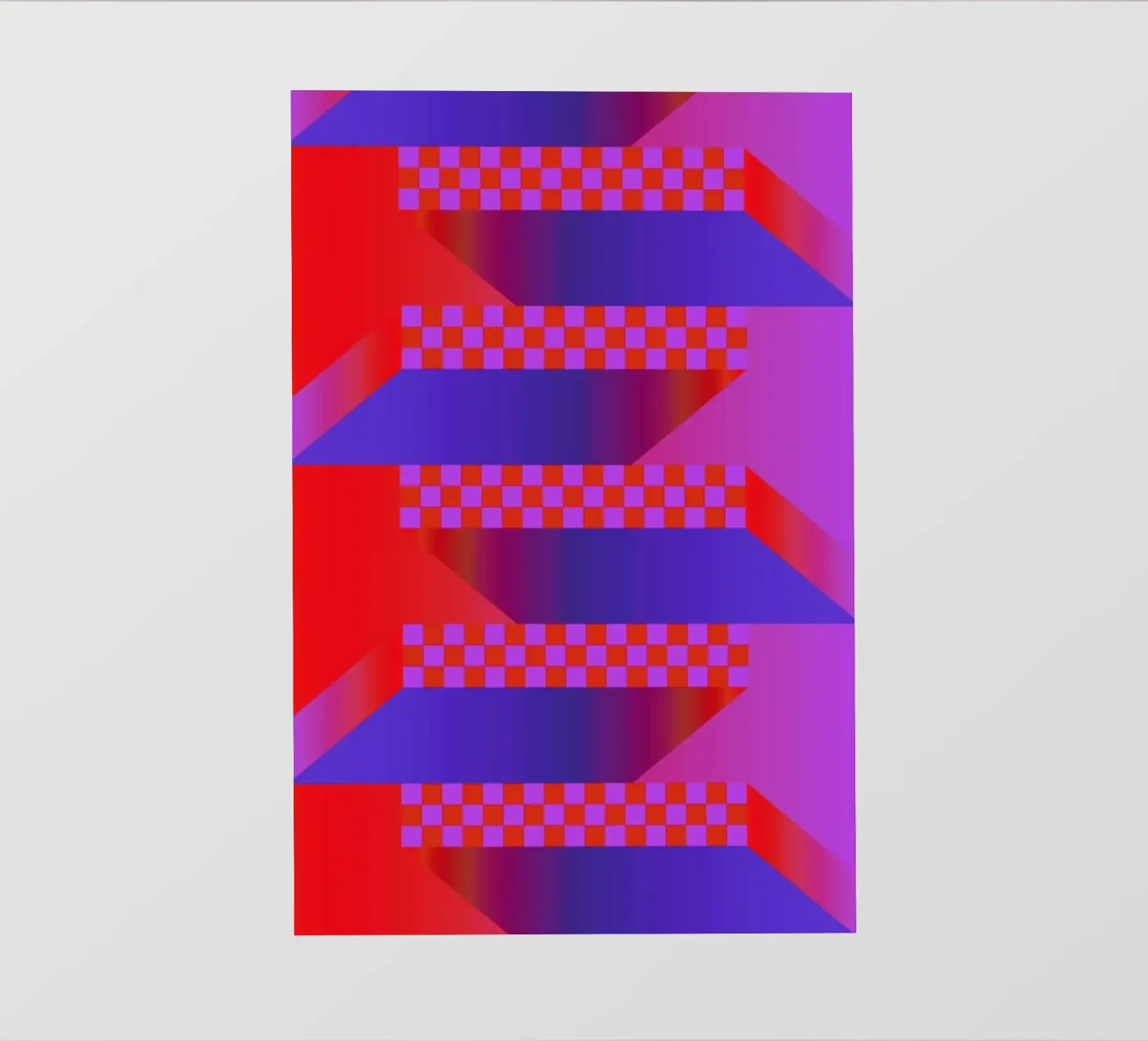 Elevation backlit folie van La Come Di