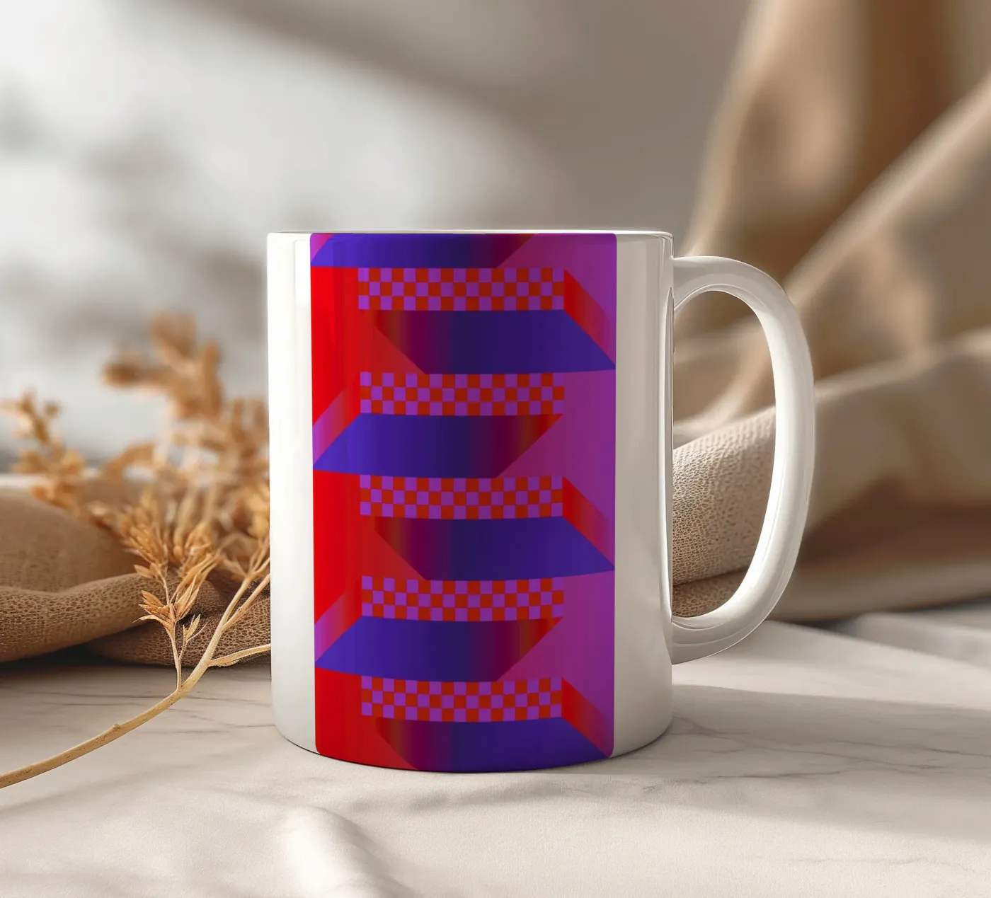 Elevation keramische mok van La Come Di