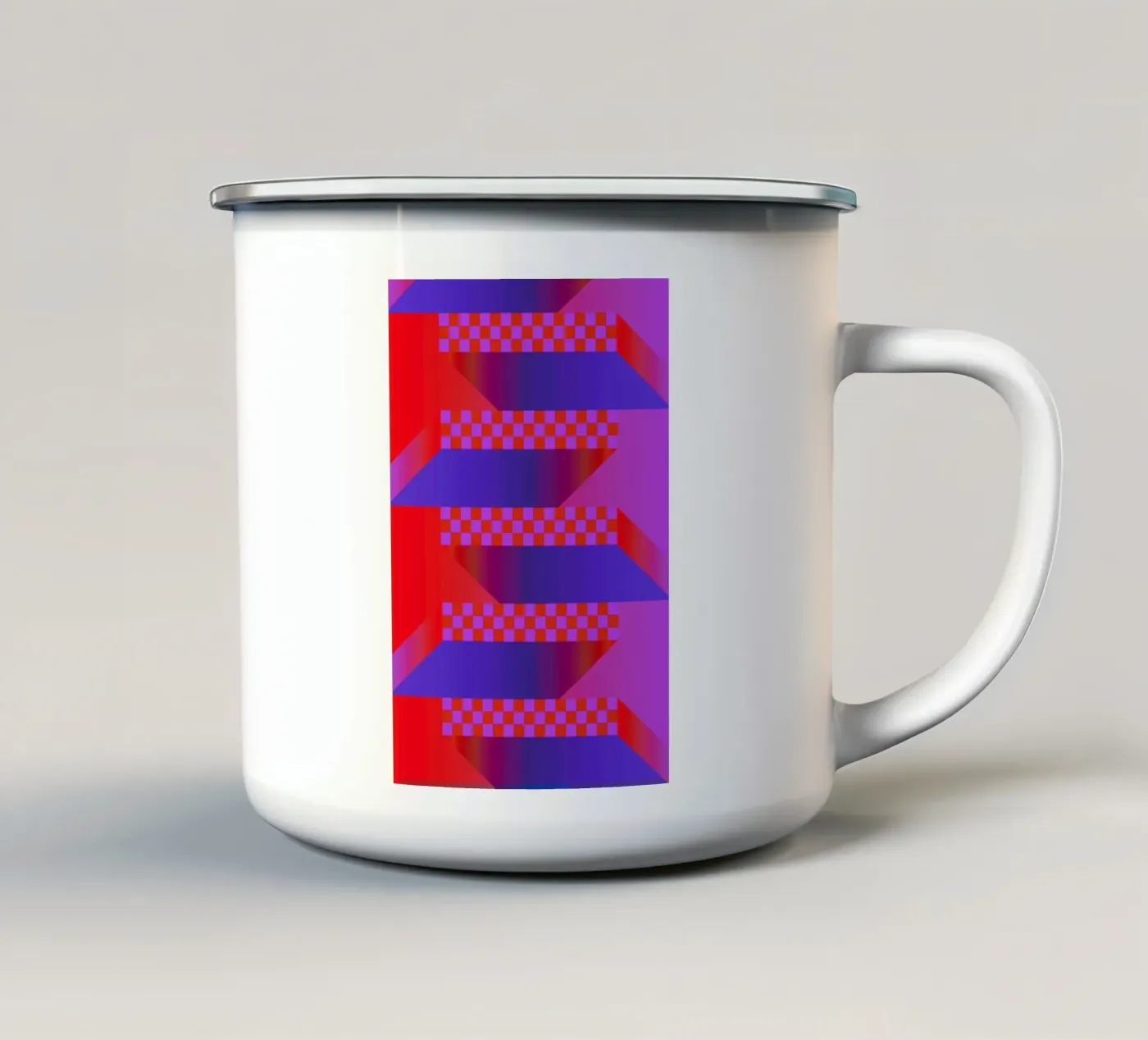 Elevation tazza in smalto da La Come Di